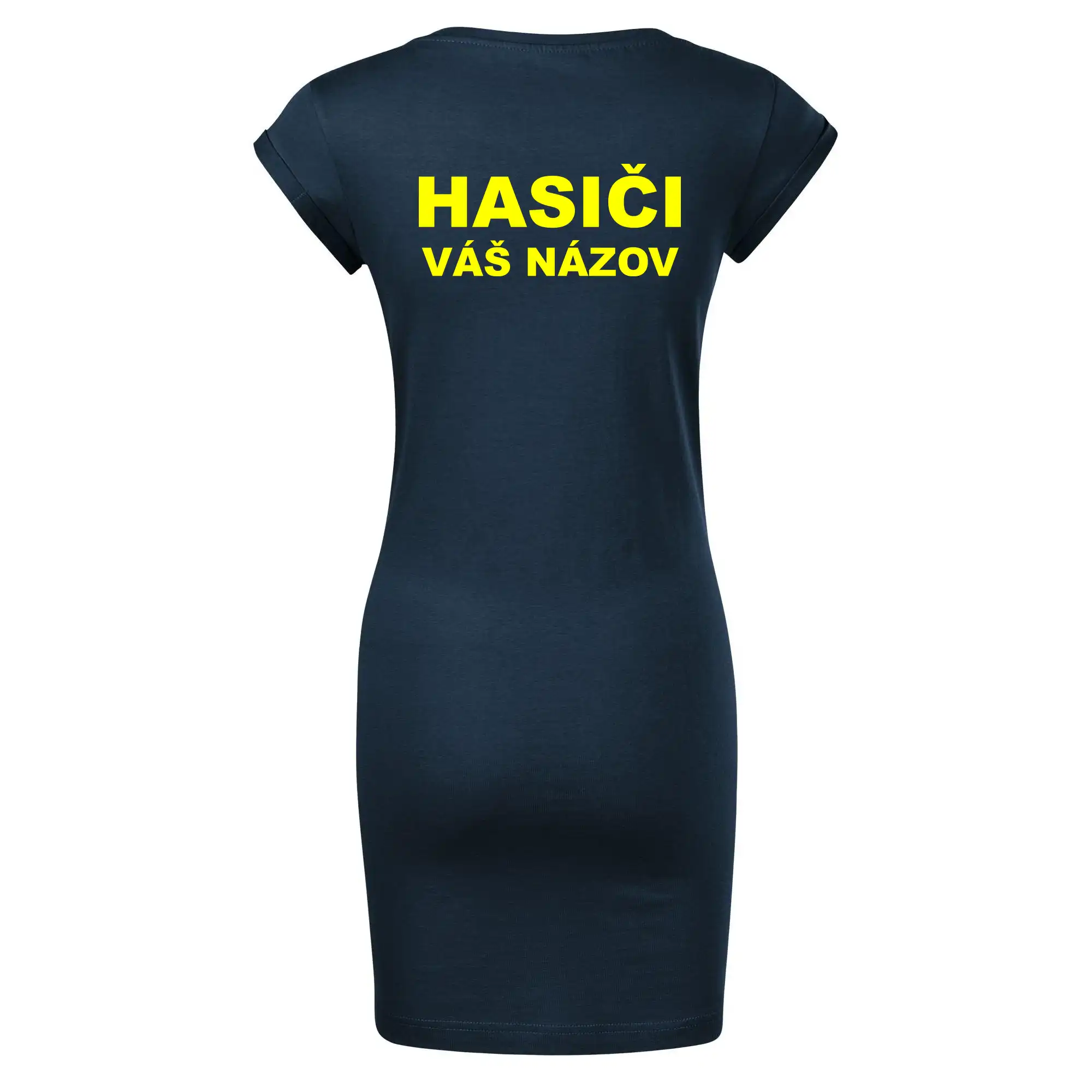 Hasiči - žltý nápis - váš názov zboru
