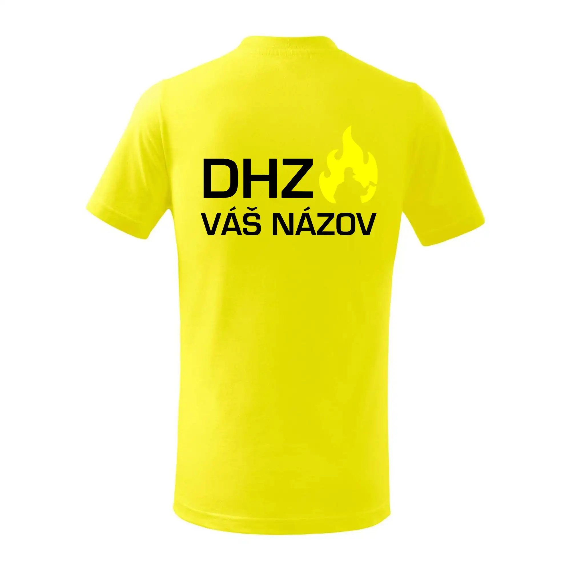 DHZ - Váš názov - FLUO + Reflexná potlač