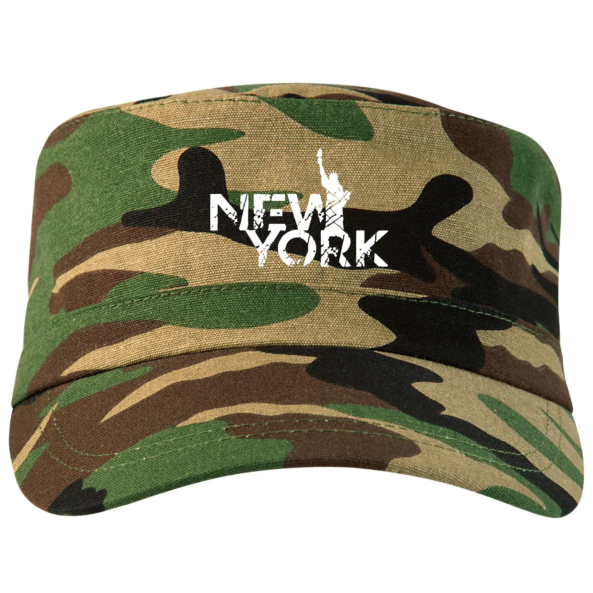 Tričká USA - New York retro - Šiltovka CAMO