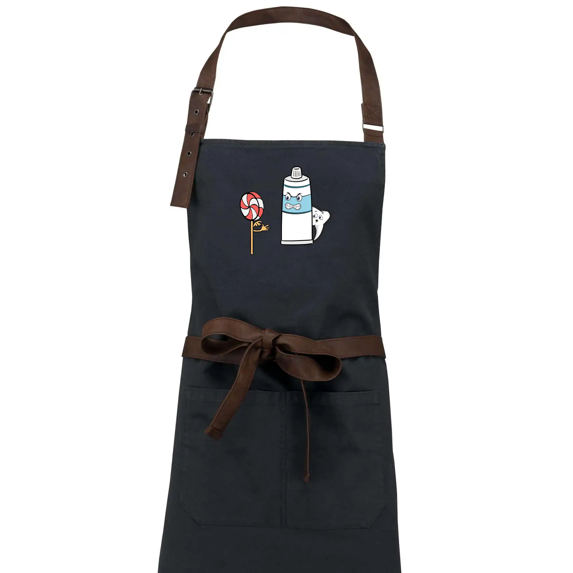 Tričká a mikiny pre zubárov - Lízátko pasta zuby - Zástera Vintage