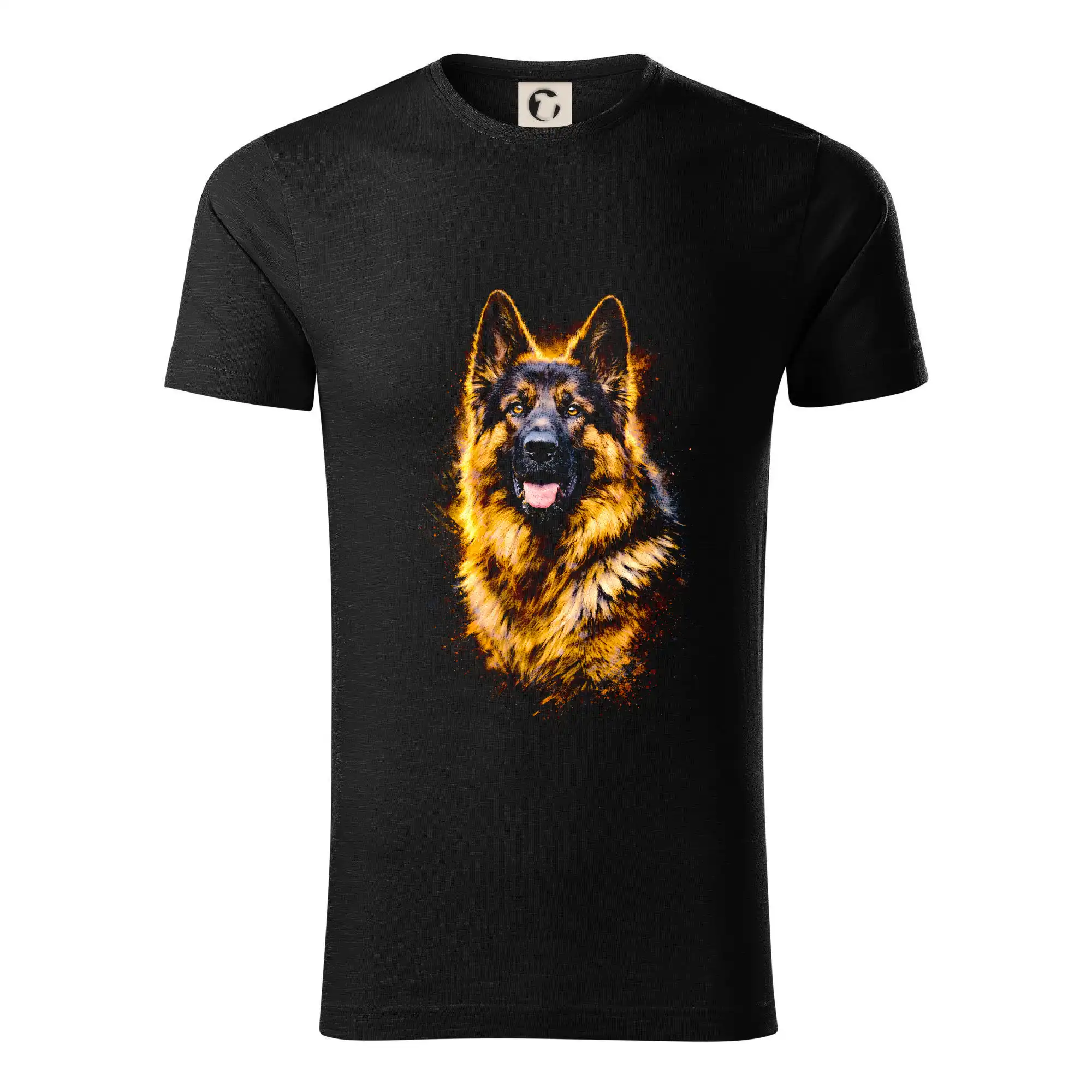 Nemecký ovčiak - Obrázok poltón Nemecký ovčiak - Tričko z organickej bavlny