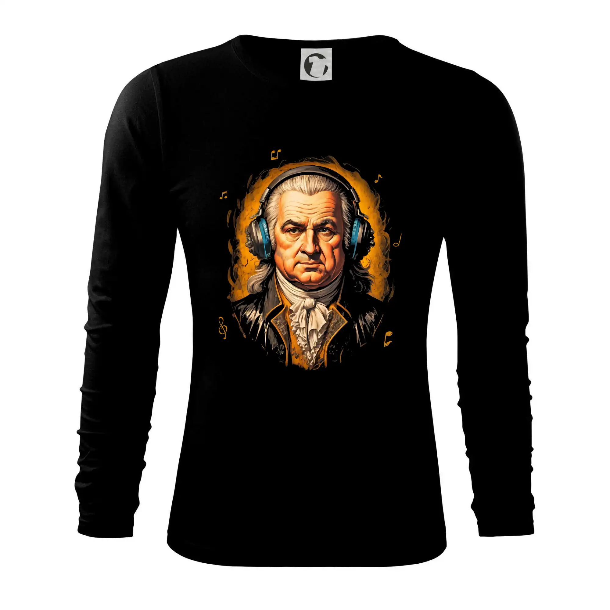 Bach DJ - Tričko s dlhým rukávom FIT-T long sleeve
