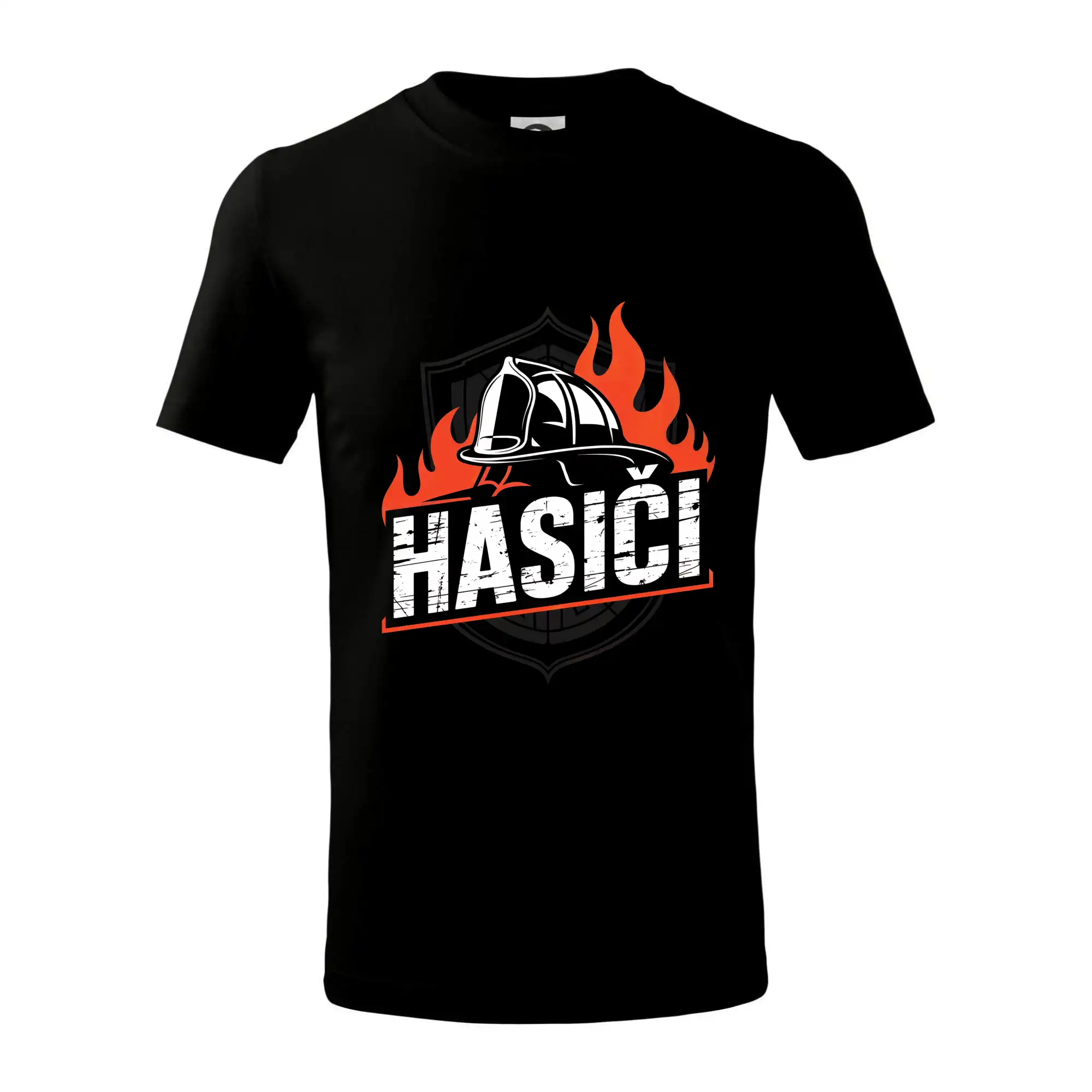 Originálne tričká pre hasičov - Hasiči barevný erb - Tričko detské bavlnené