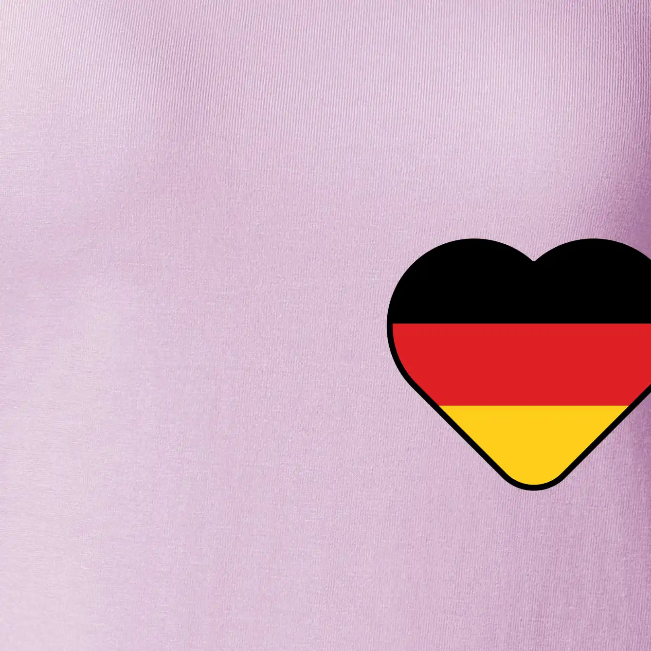 Germany love malé - Německá vlajka