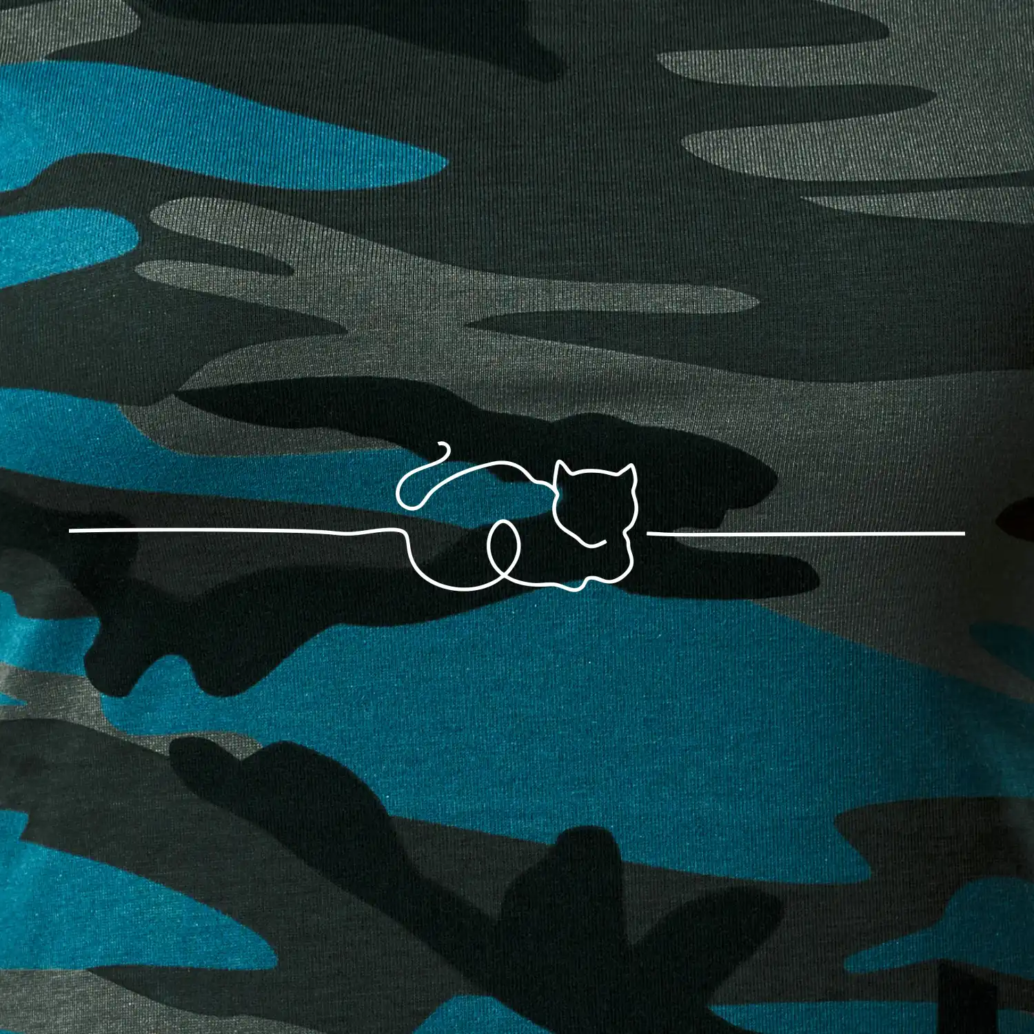 Kočka linka kreslená