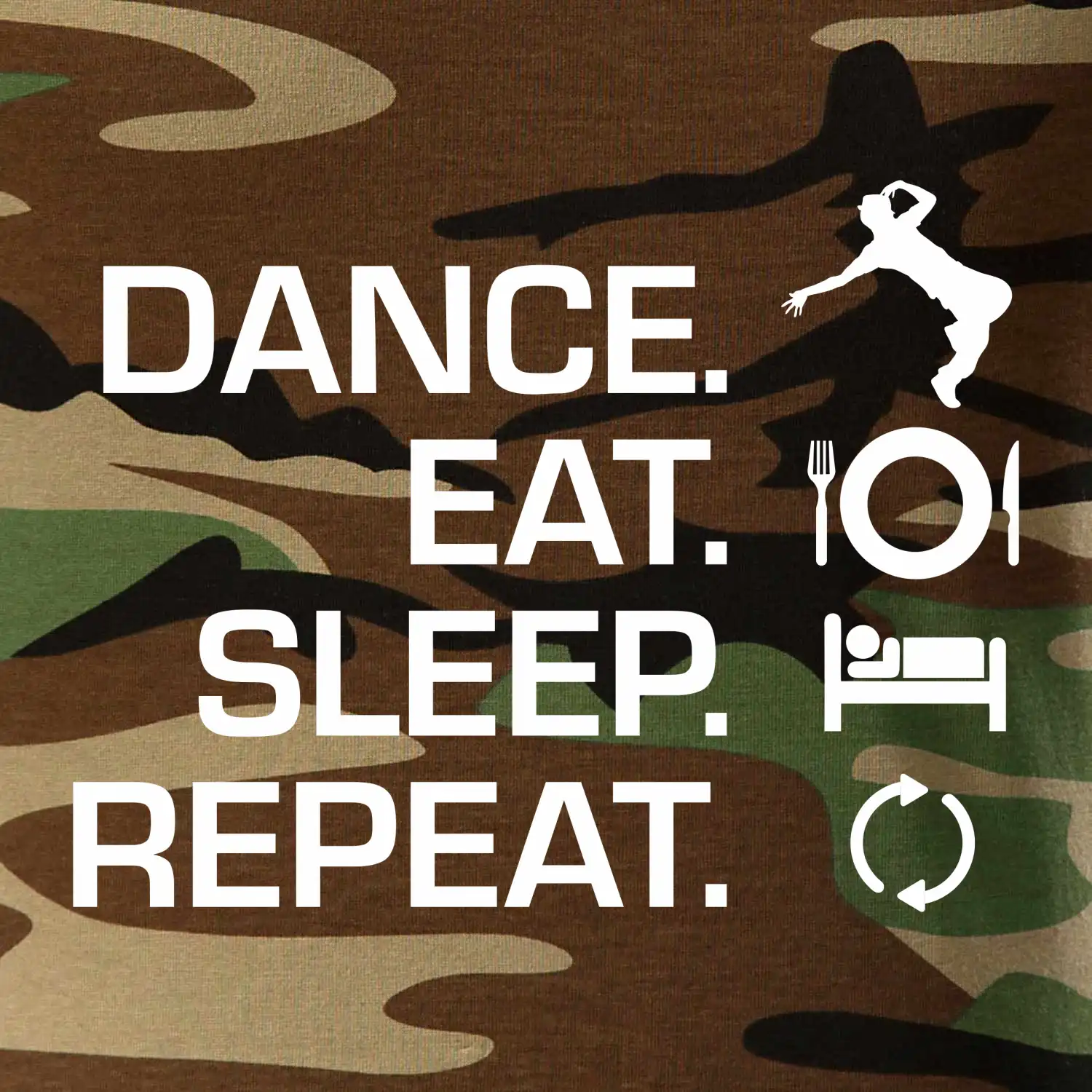 Dance eat sleep repeat - Kluk