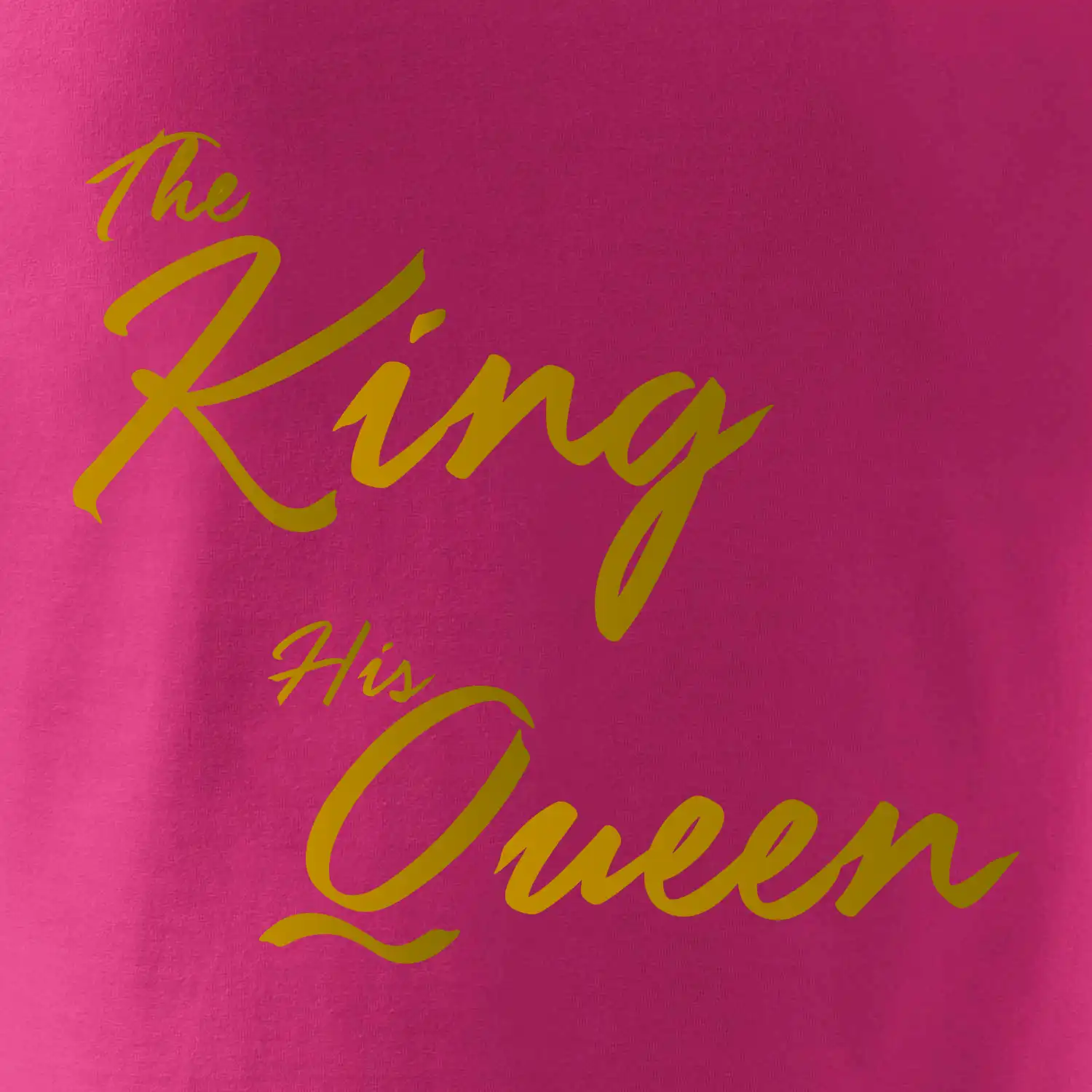 The King - His Queen - psací