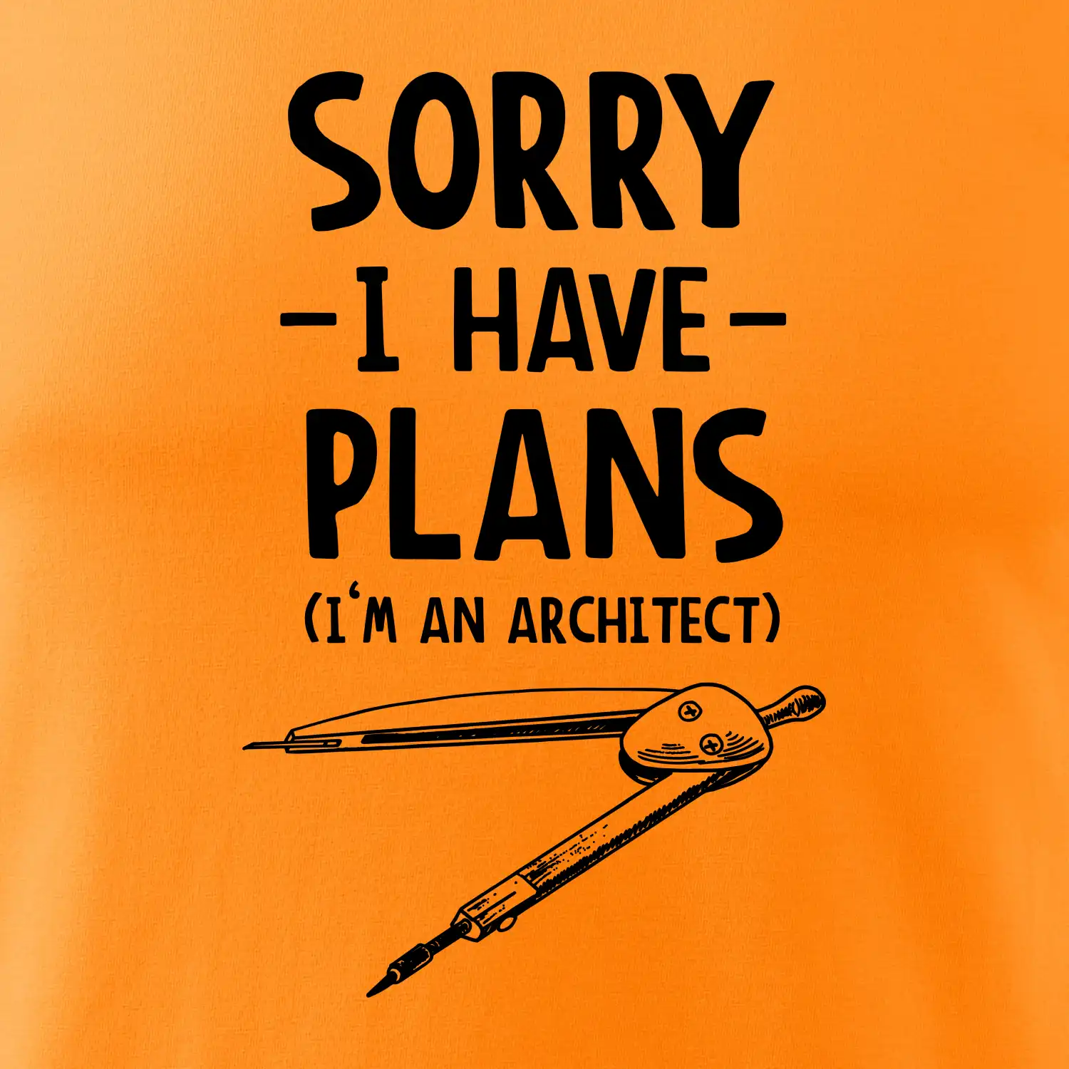 Sorry I have plans - architect