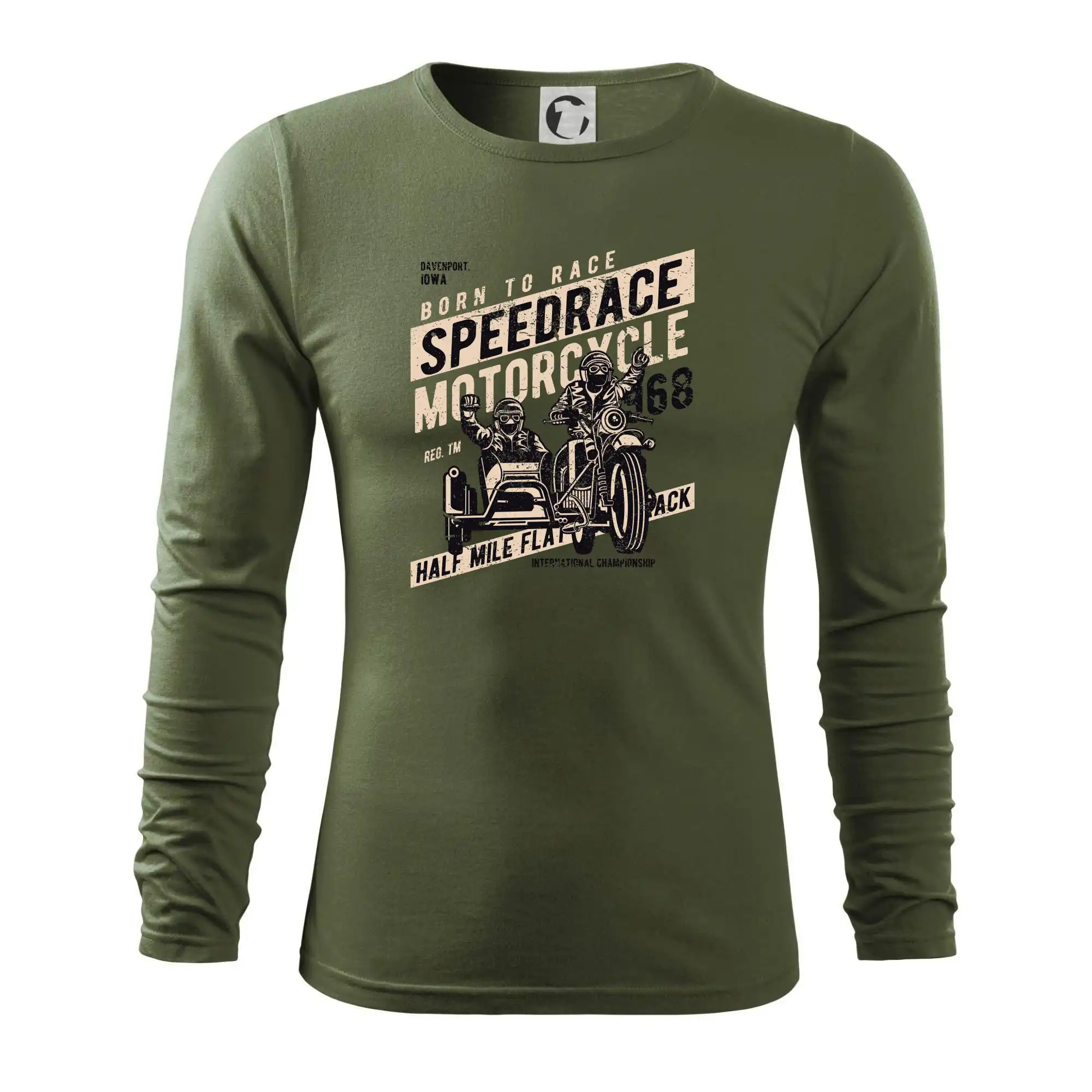 Speedrace motrcycle half mile