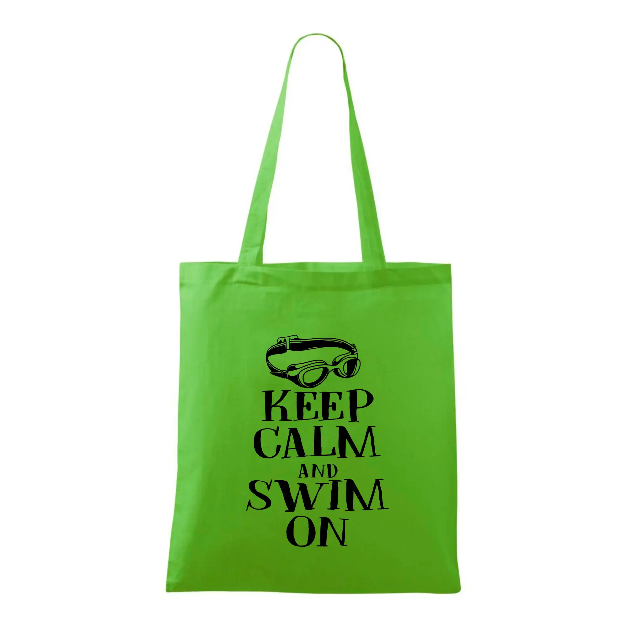 Keep calm and swim on