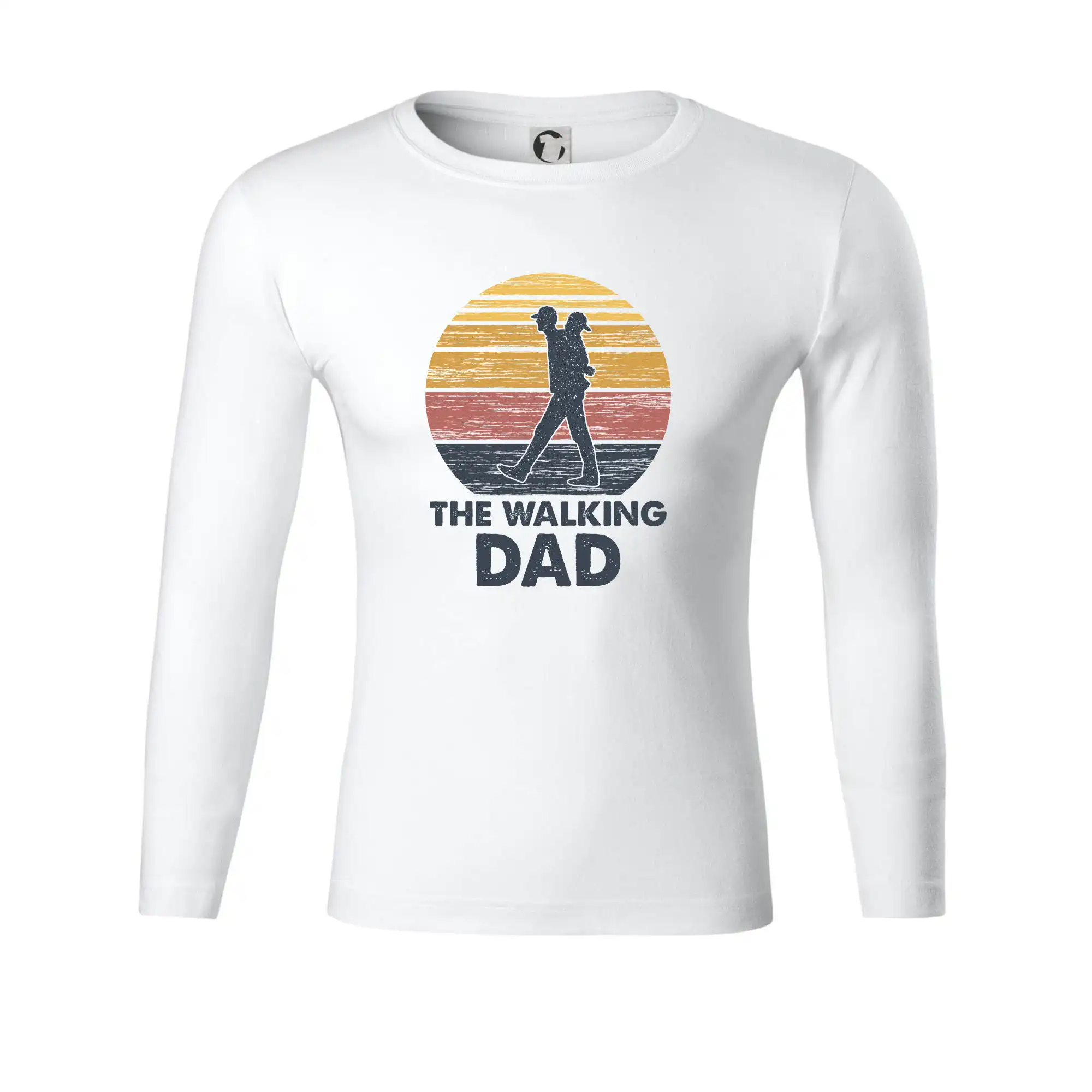 The walking dad - tata s dítětem na zádech