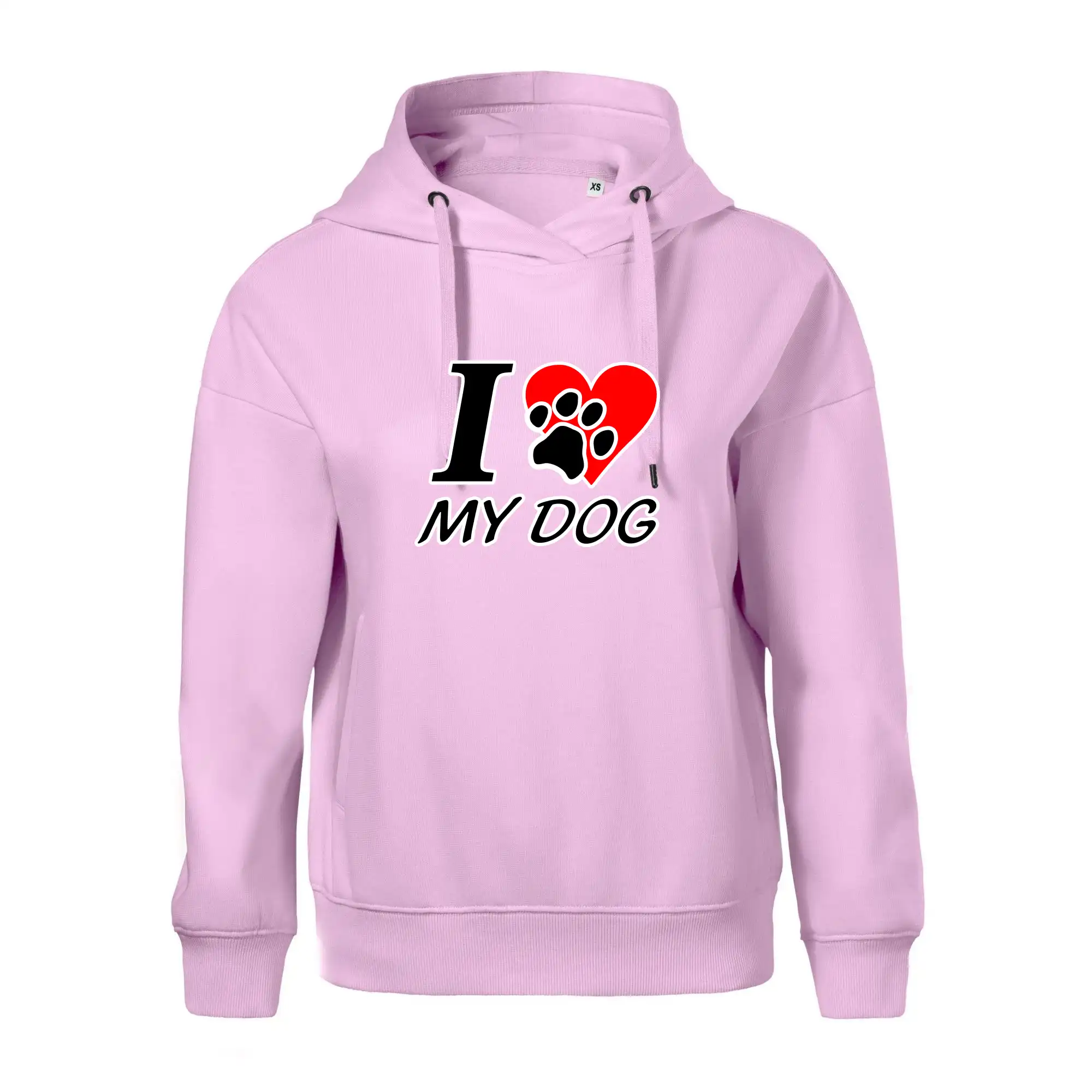 I love my dog - nápis