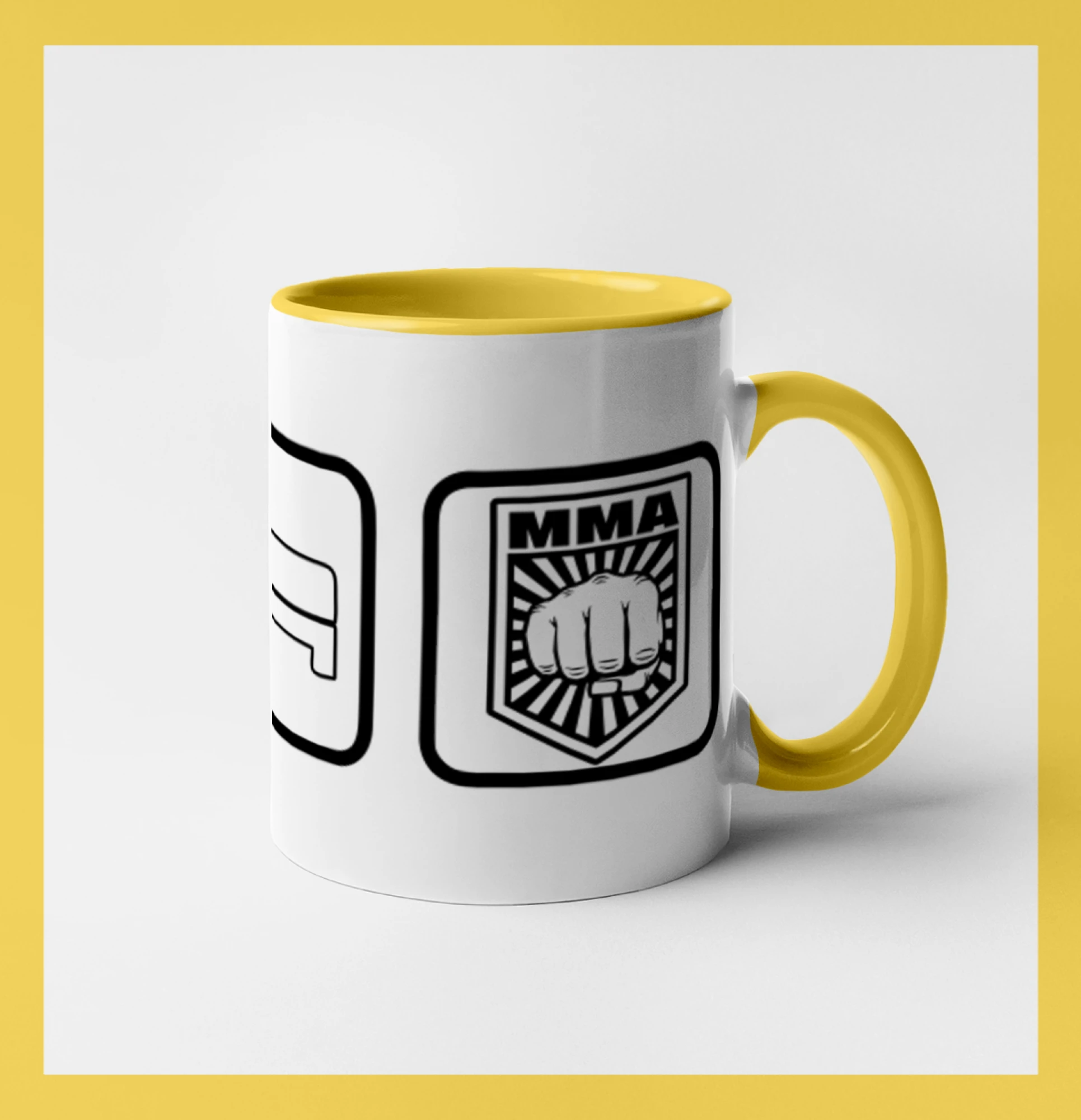 Eat sleep MMA v řádku