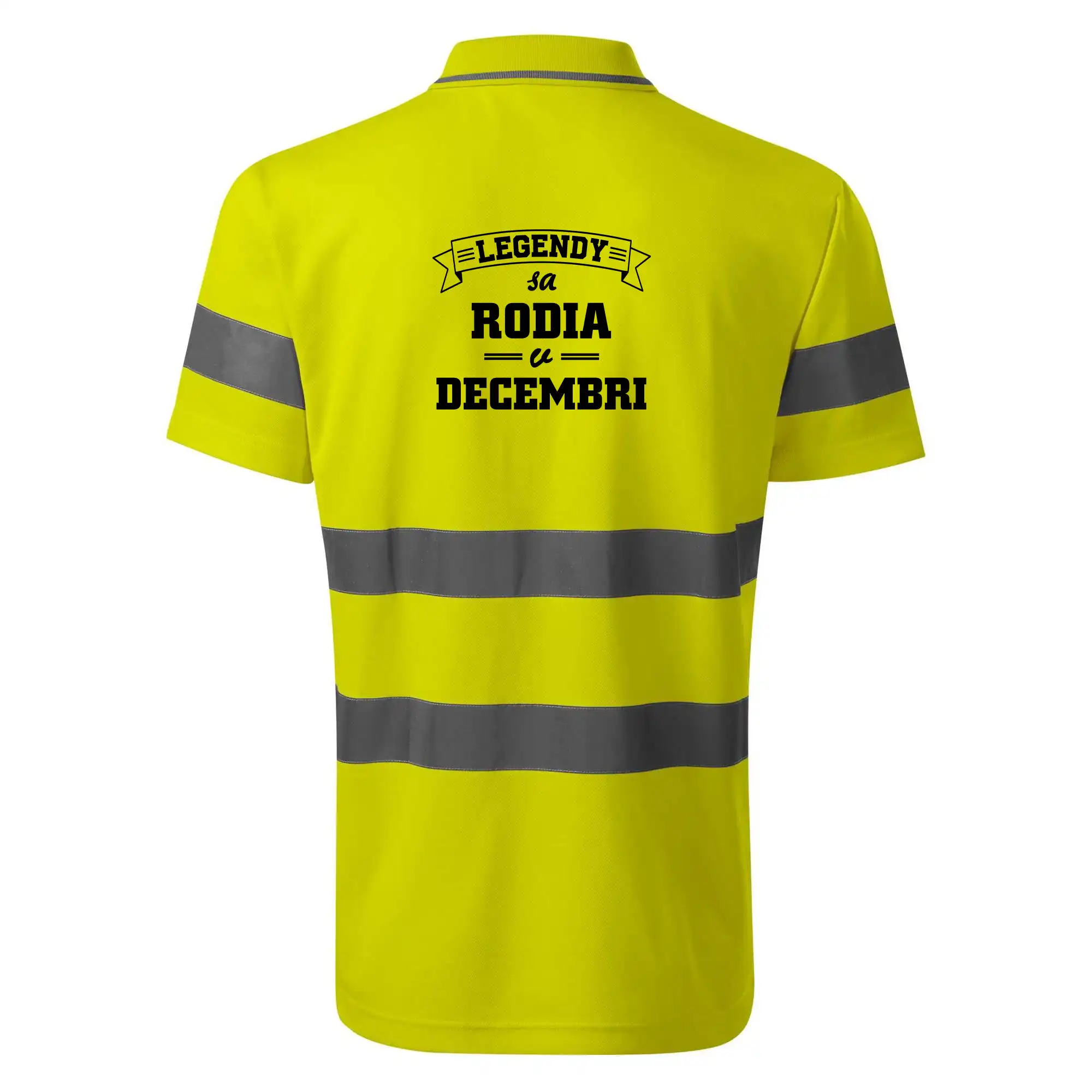 Tričká pre narodených v decembri - Legendy sa rodia v decembri - HV Runway 2V9 - Reflexné polokošeľa