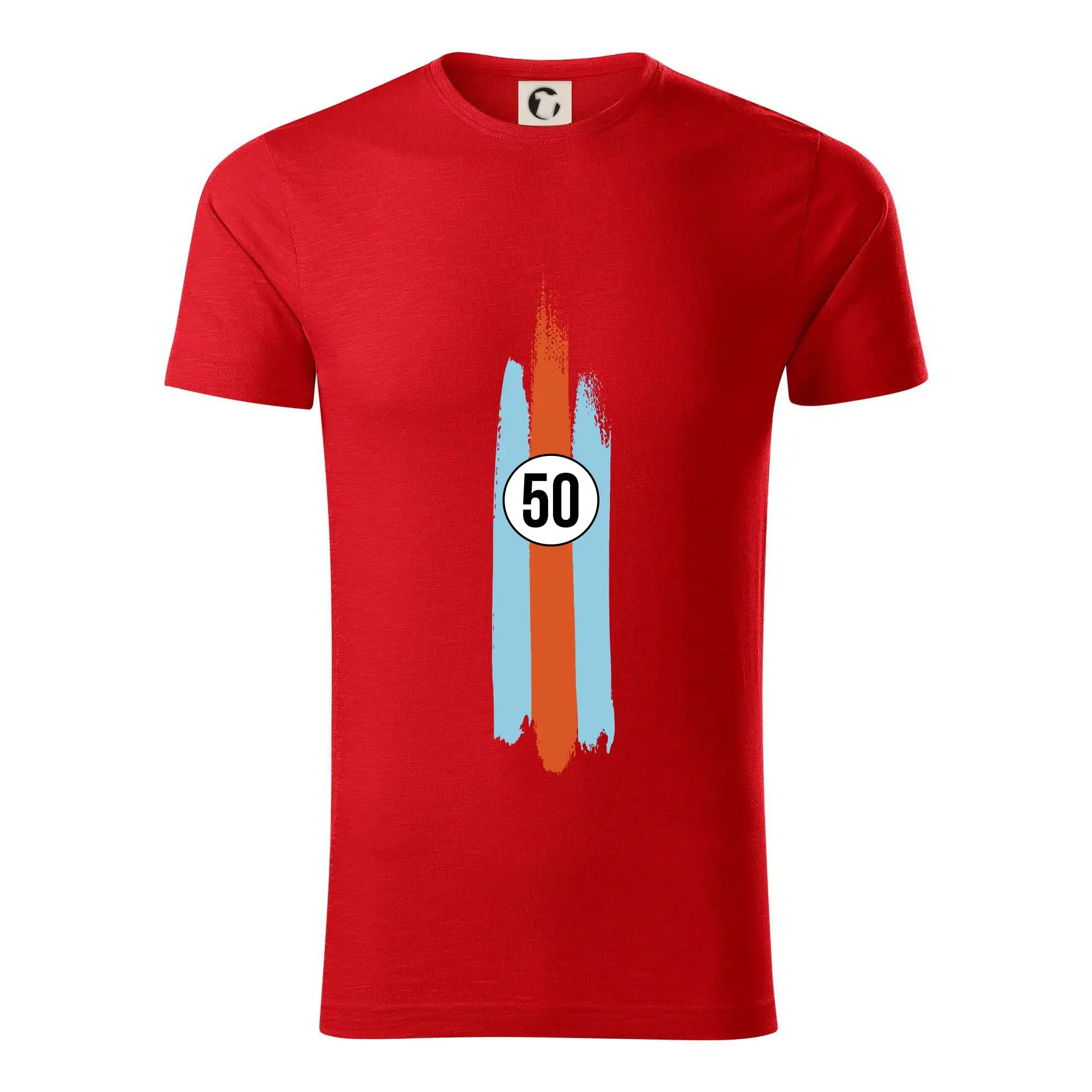 Auto tričká - Vintage Race 50 - Tričko z organickej bavlny