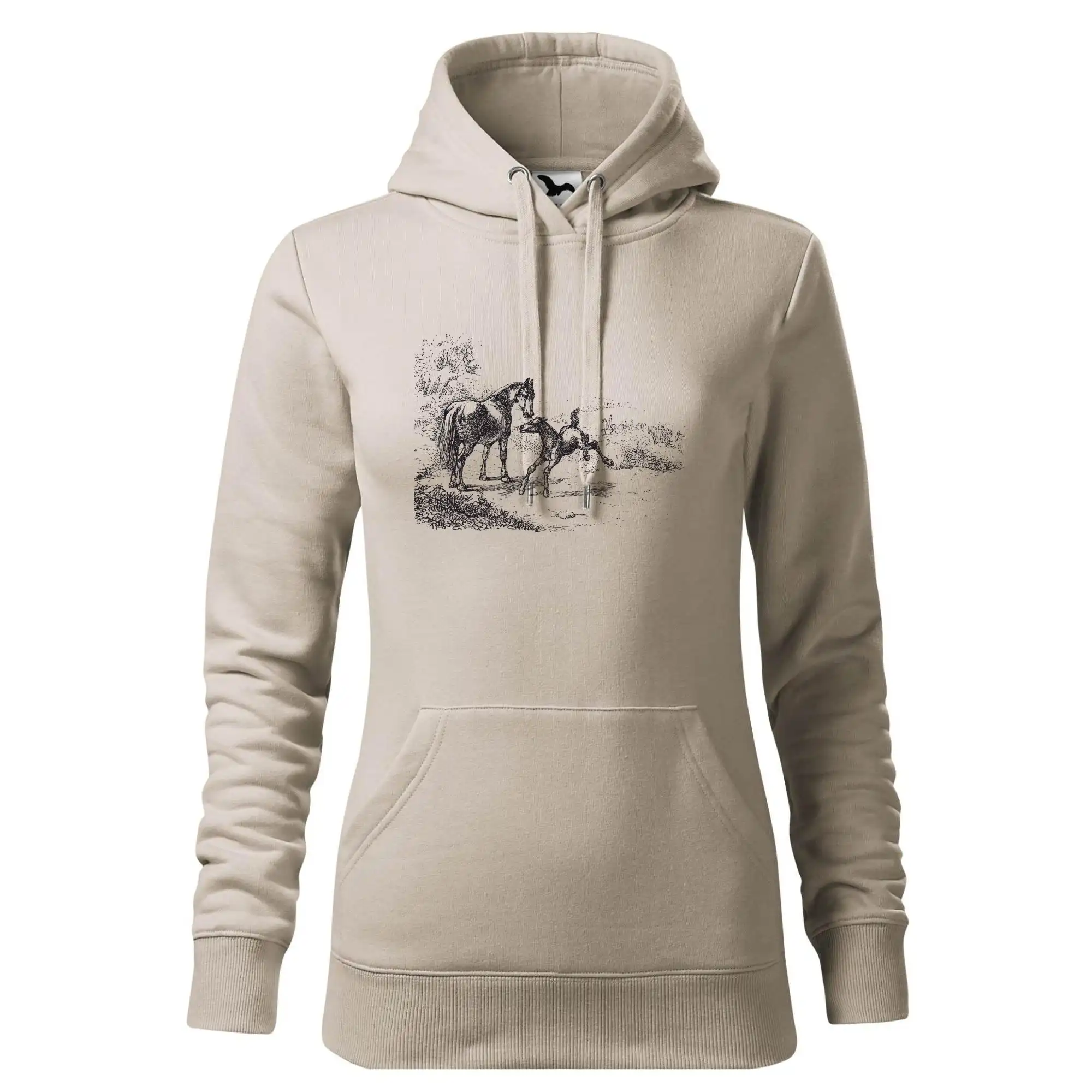 Kůň a hříbě malované