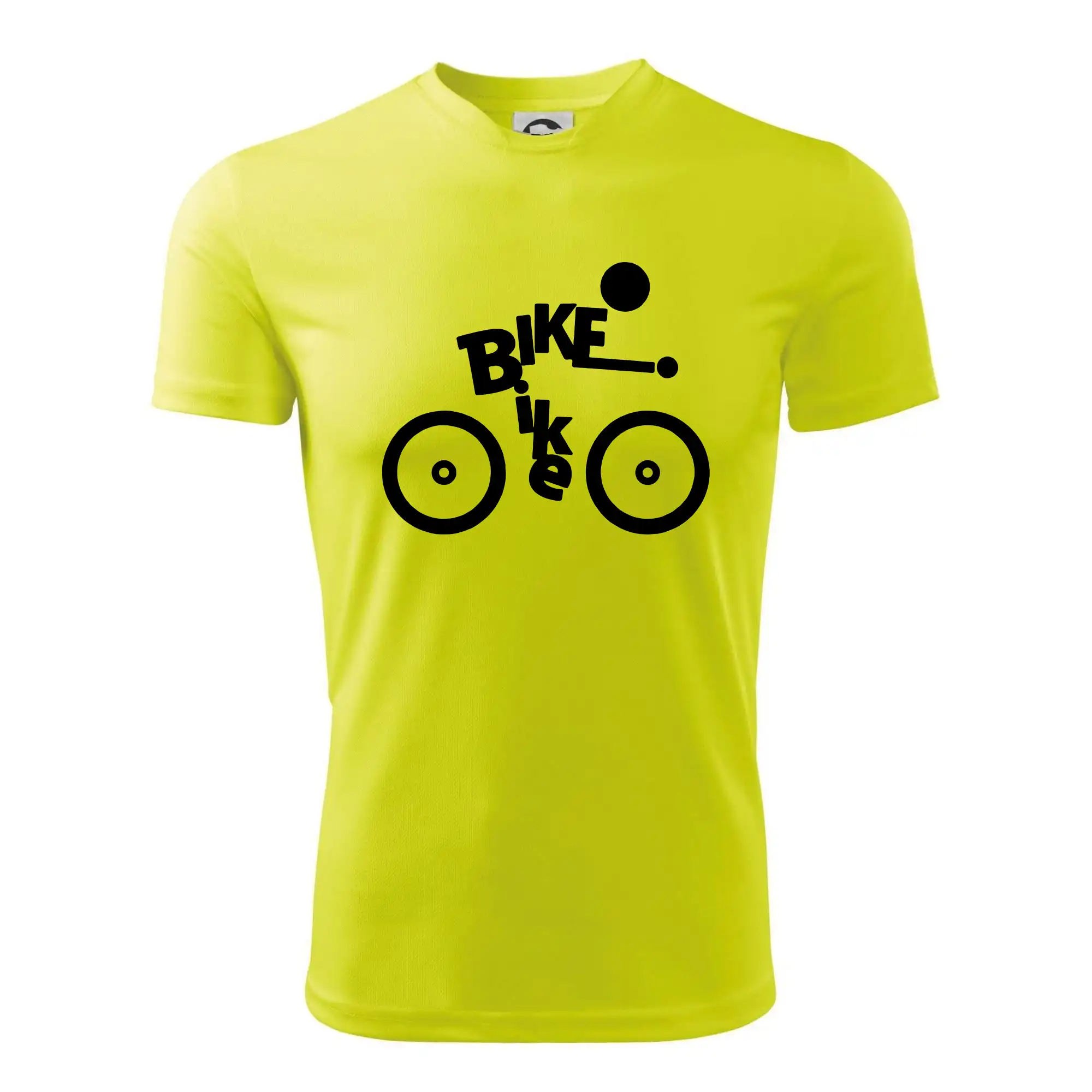 Bike nápis postava