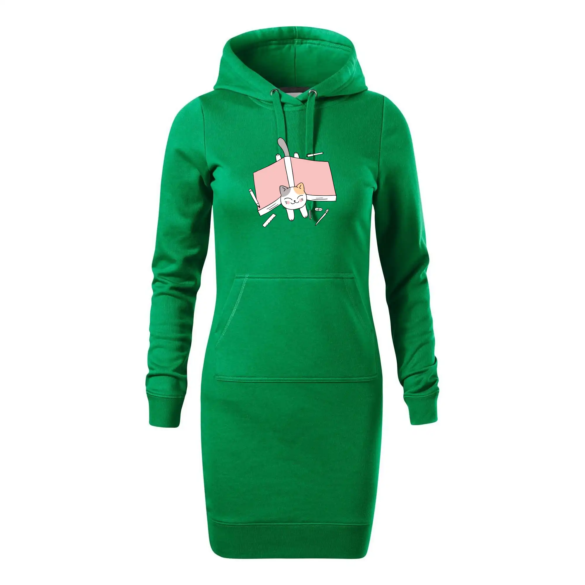 Učení na státnice kočka