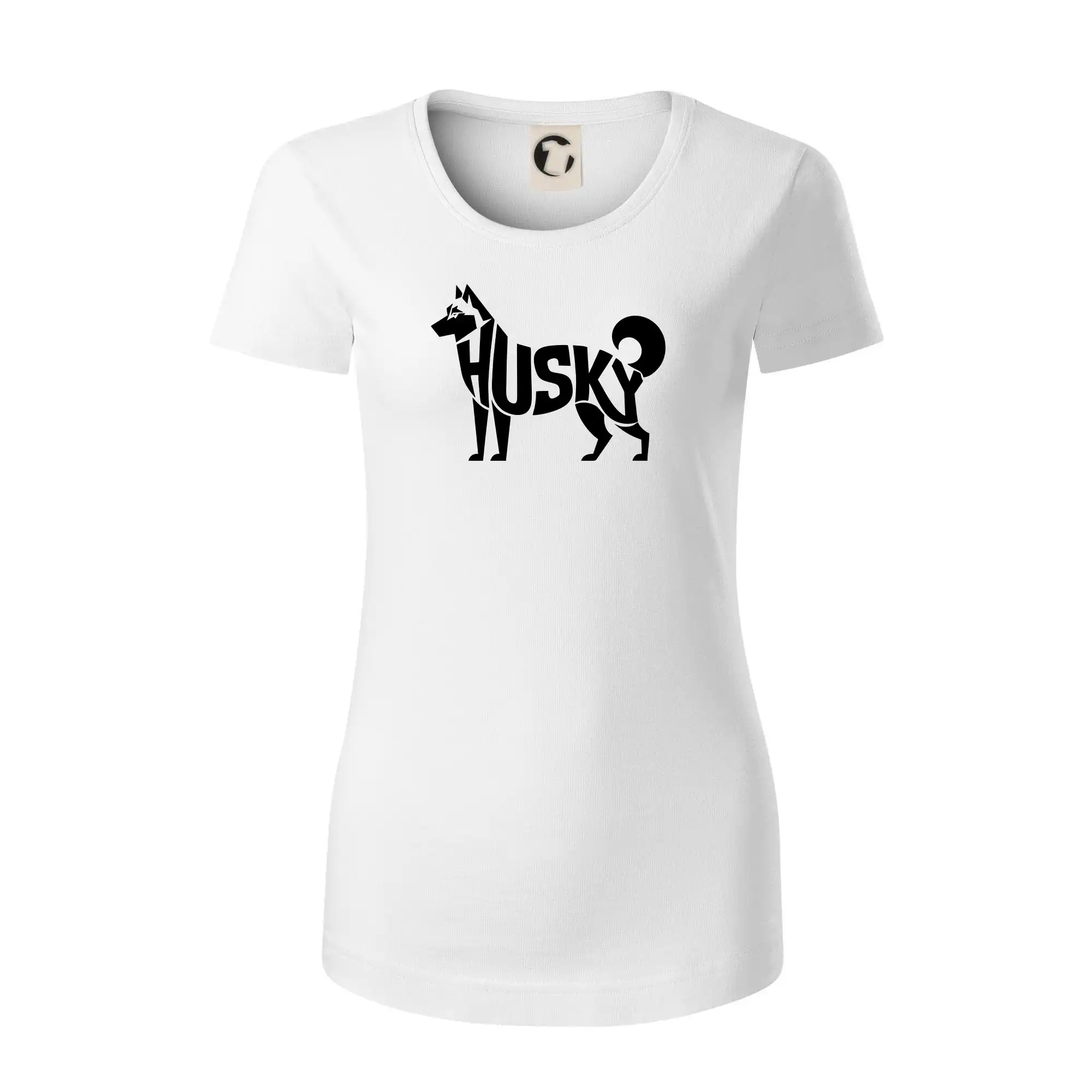 Husky nápis v těle