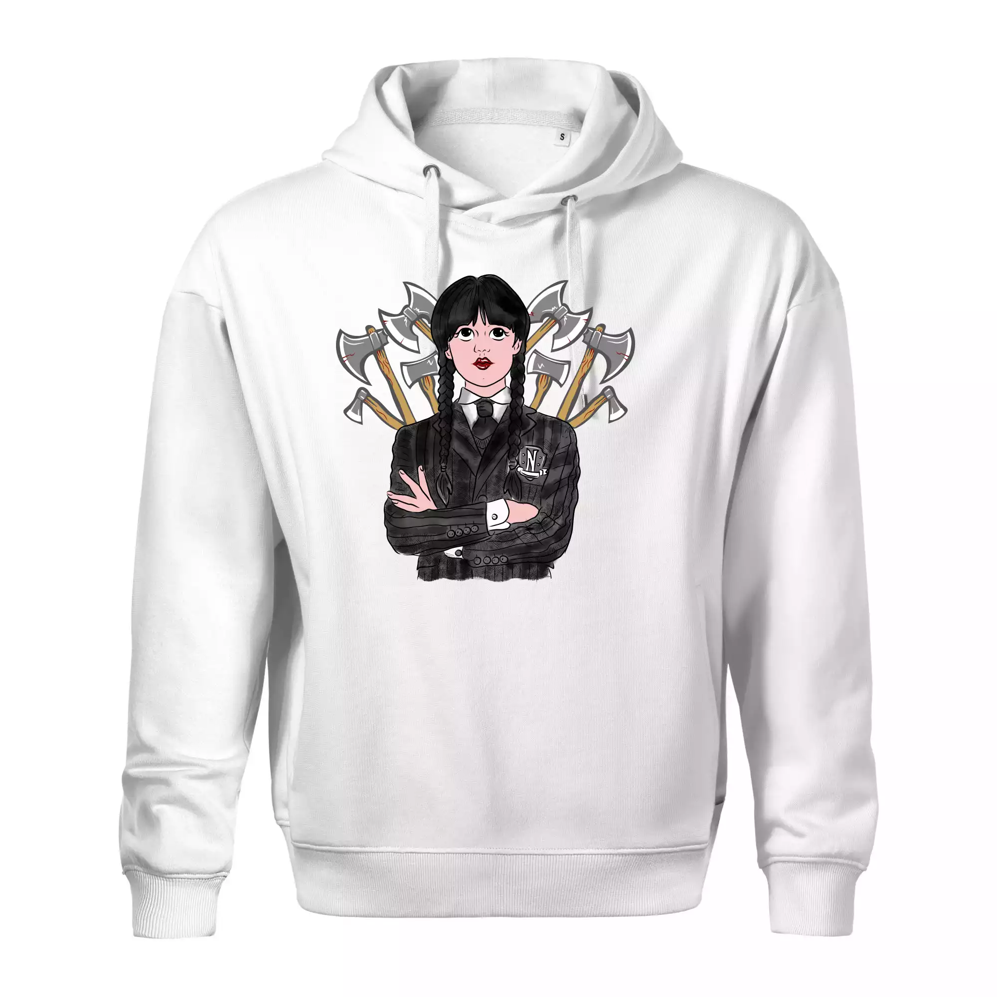 Sekery - holka v černém (Pecka design)