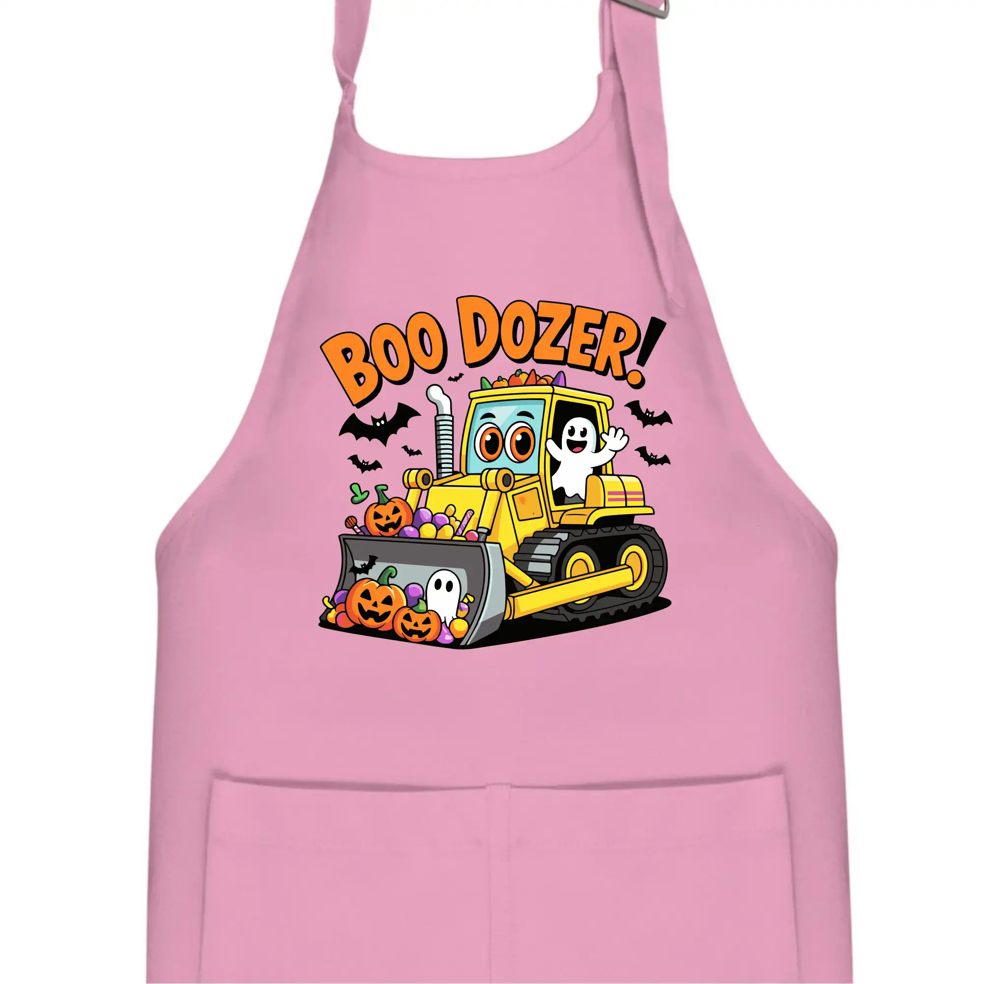 Halloweenský boo dozer