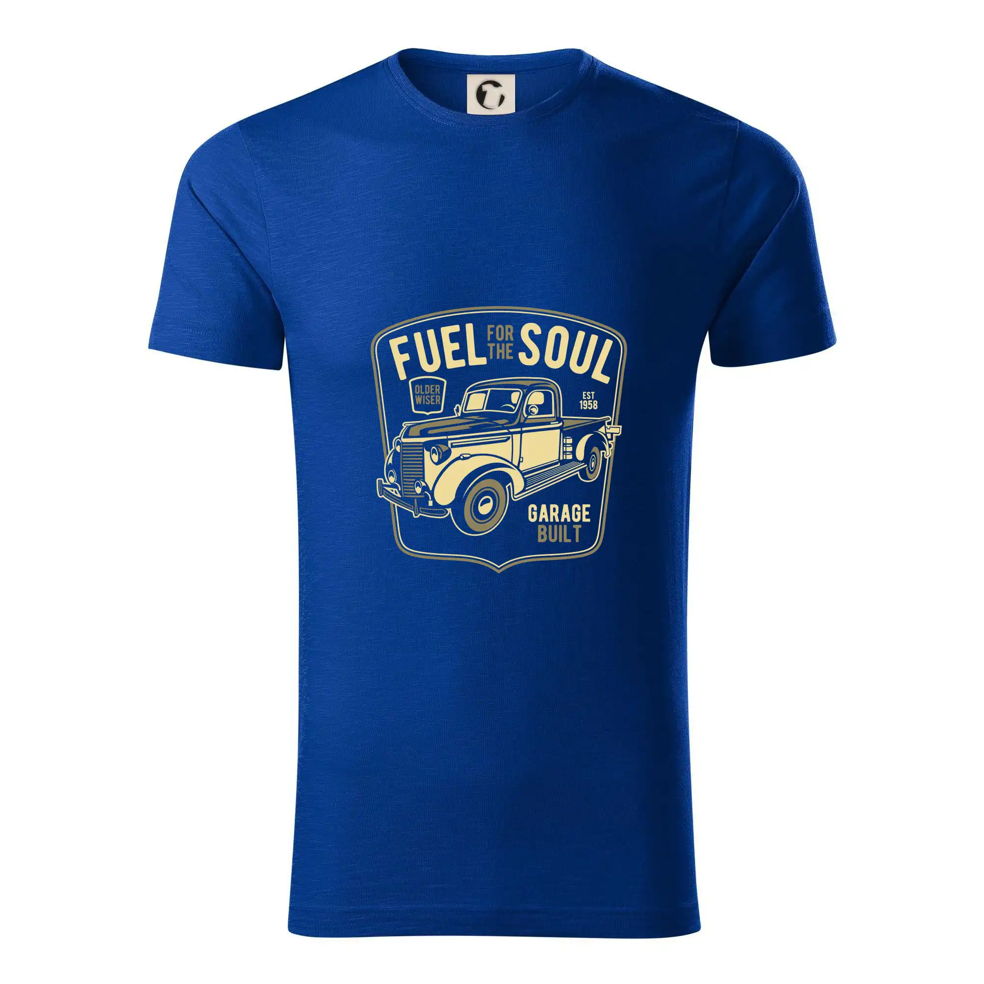 Tričká s kamionmi a nákladiakmi - Fuel For The Soul - Tričko z organickej bavlny