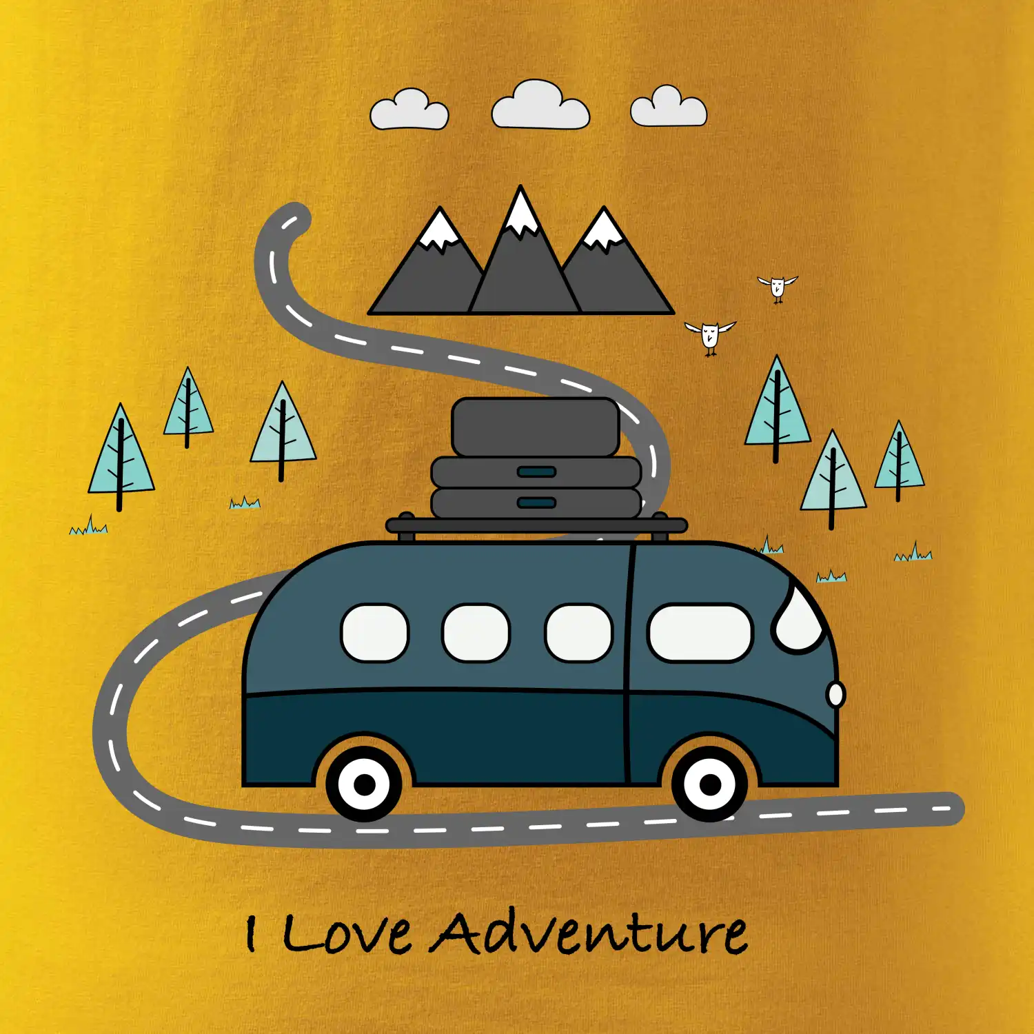 Cesta přírodou I love Adventure