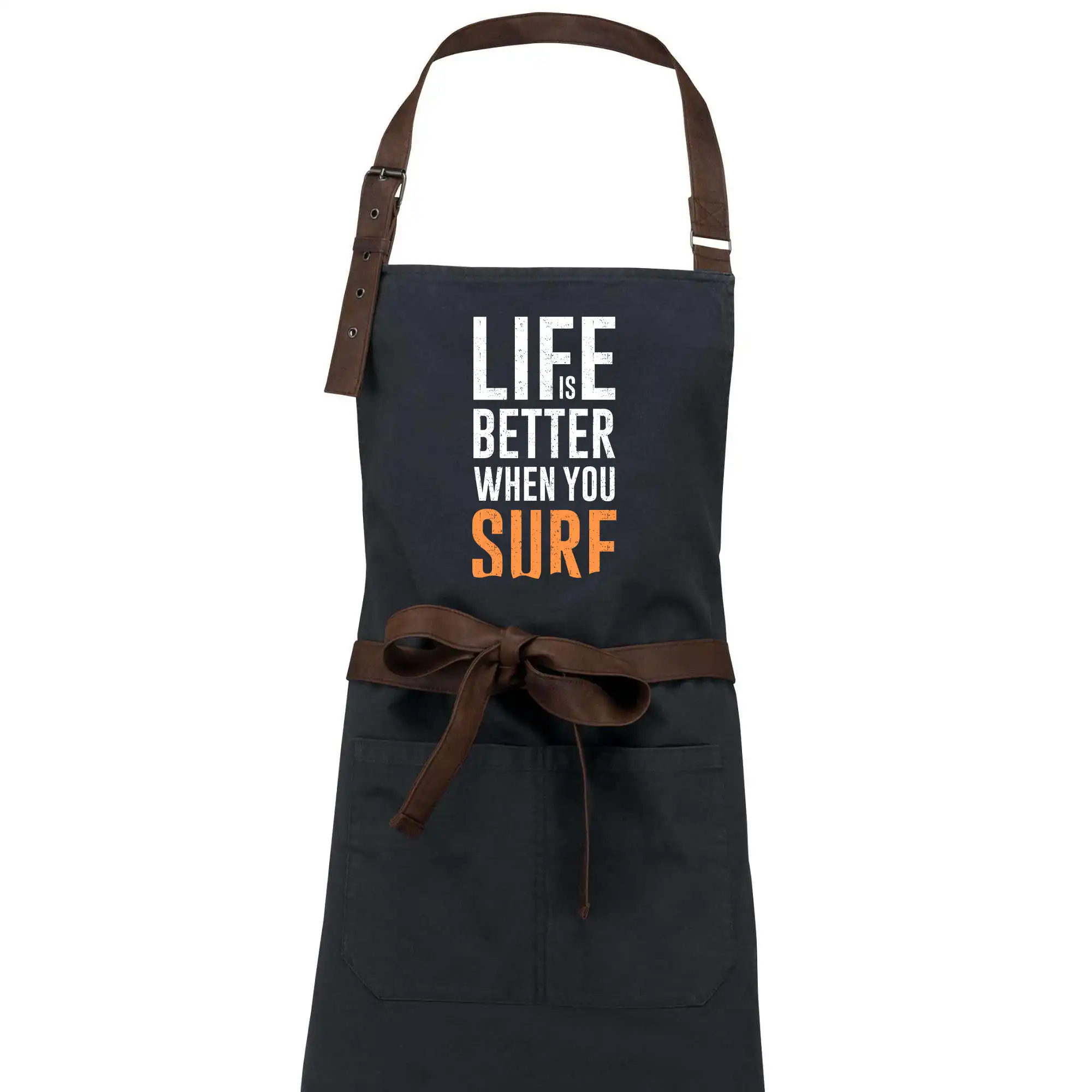 Surferske tričká - Life is better when you surf - Zástera Vintage