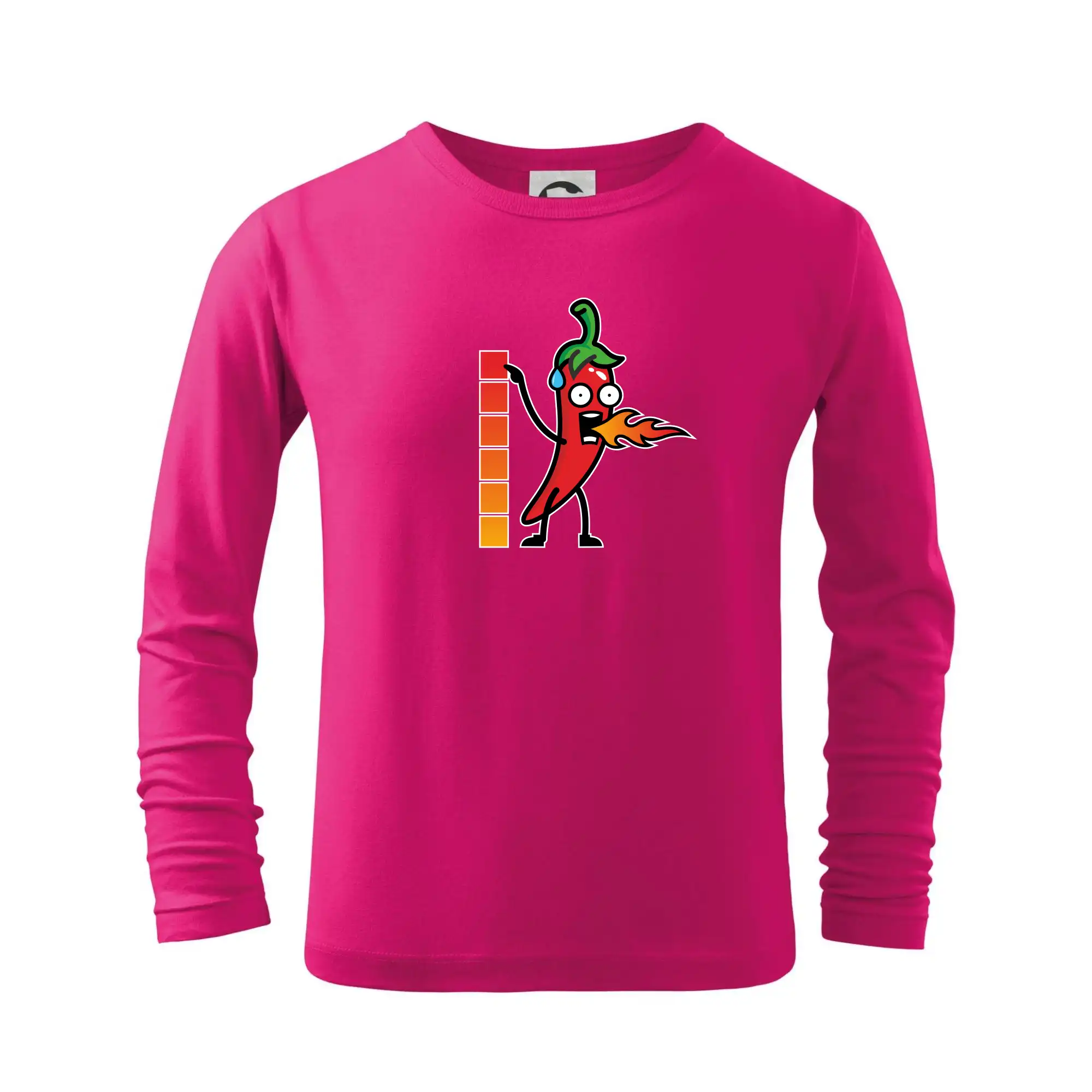 Stupnica pálivé - Tričko detské Long Sleeve