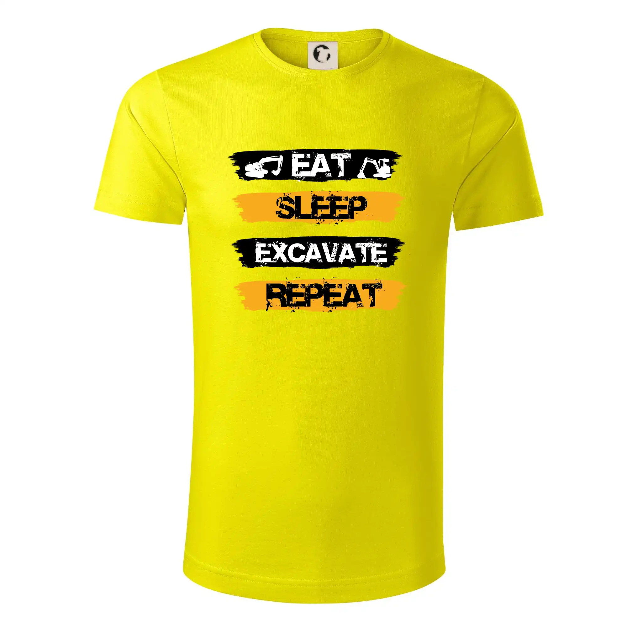 Eat Sleep Excavate Repeat - Tričko z organickej bavlny