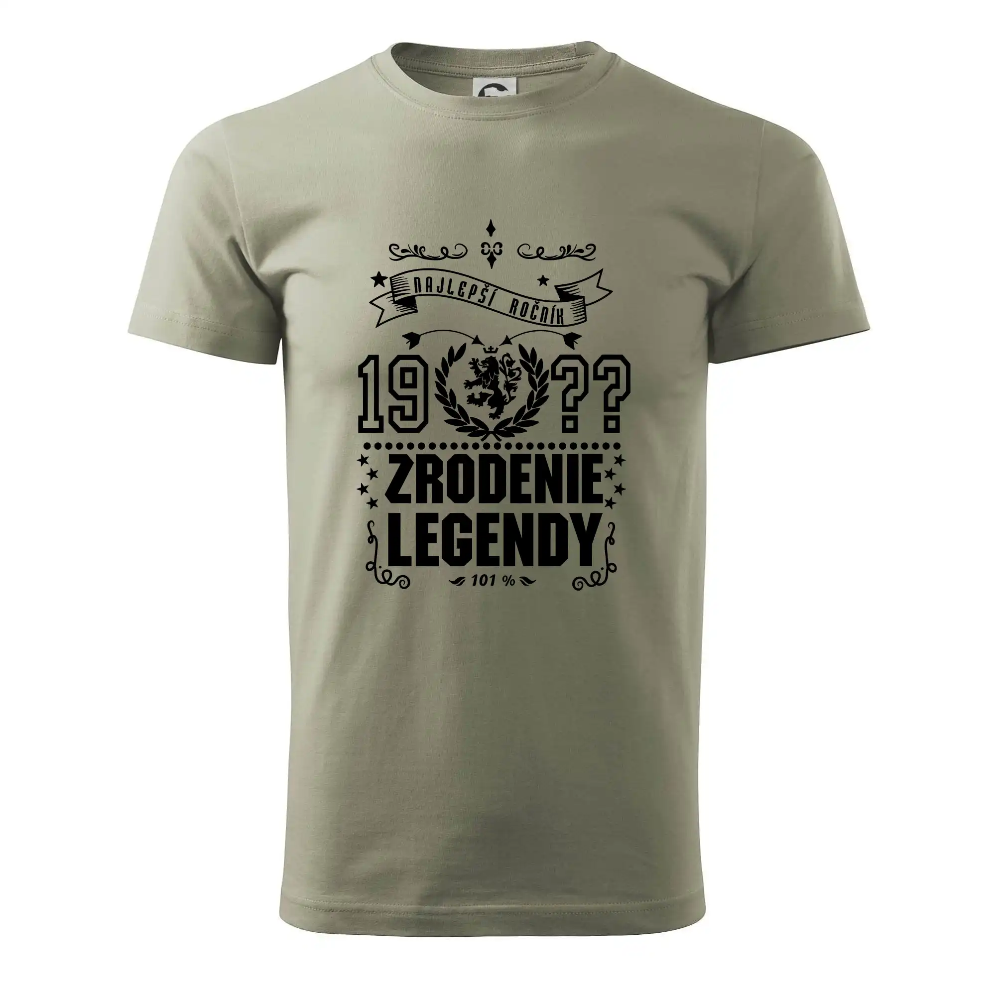 Trička Zrodenie legendy - Zrodenie legendy - Slovenský lev - Pánske tričko nižšej gramáže