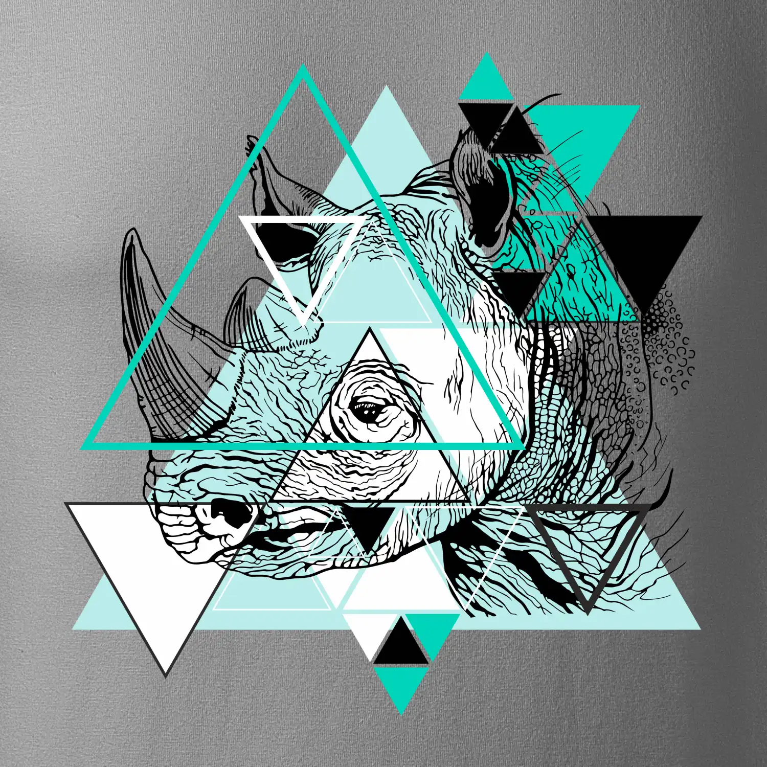 Bílý nosorožec (Pecka design)