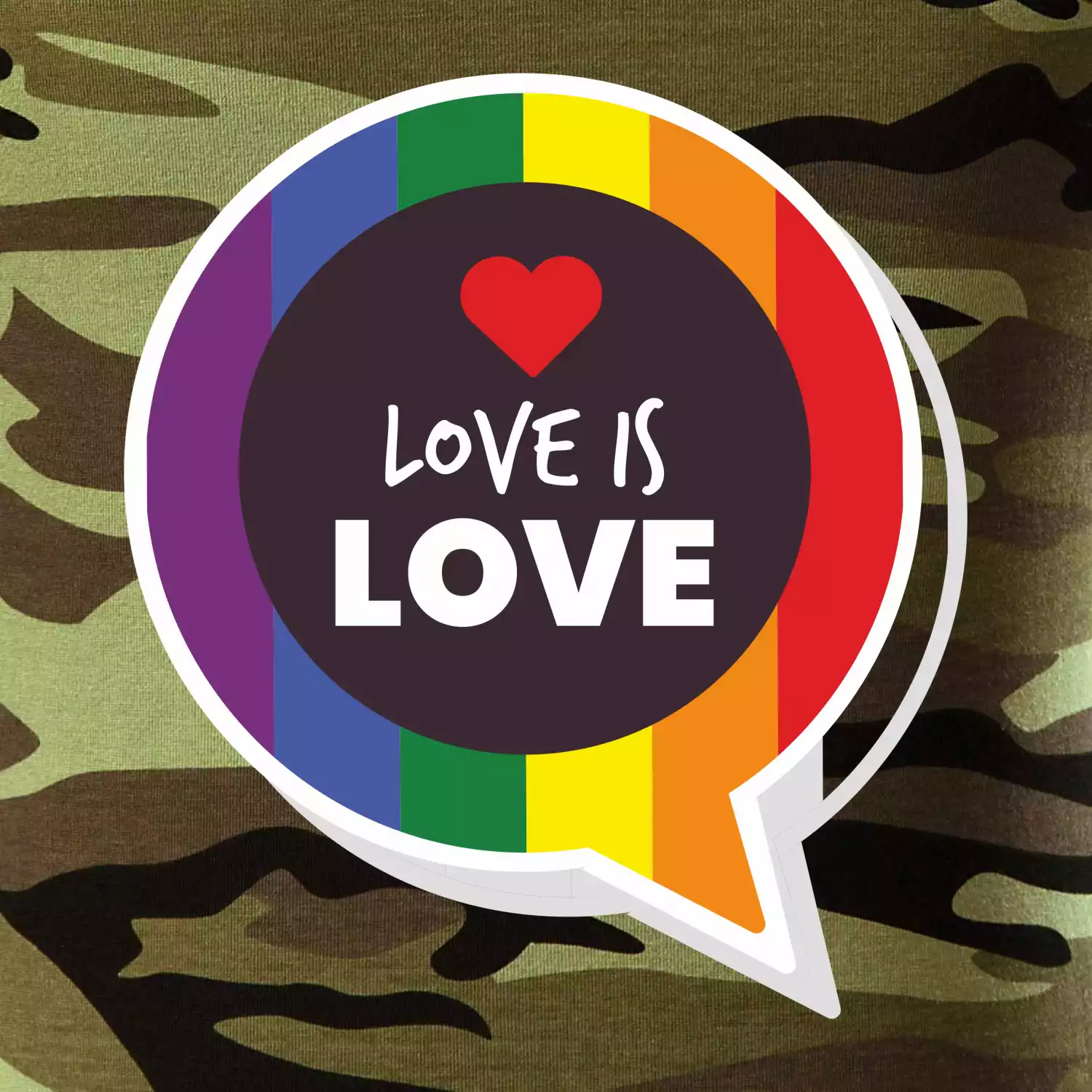 Love is love bublina