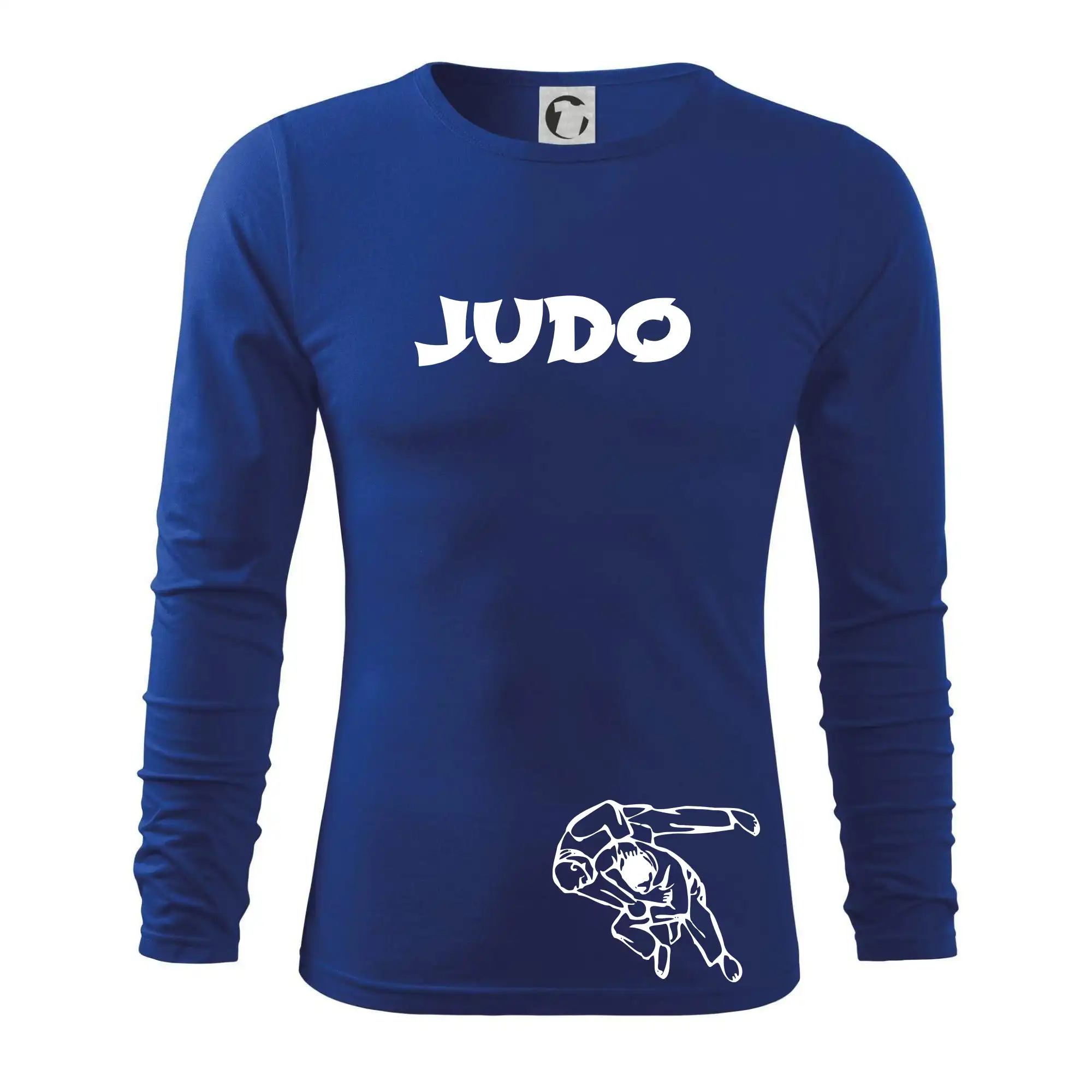 Judo nápis + postavy