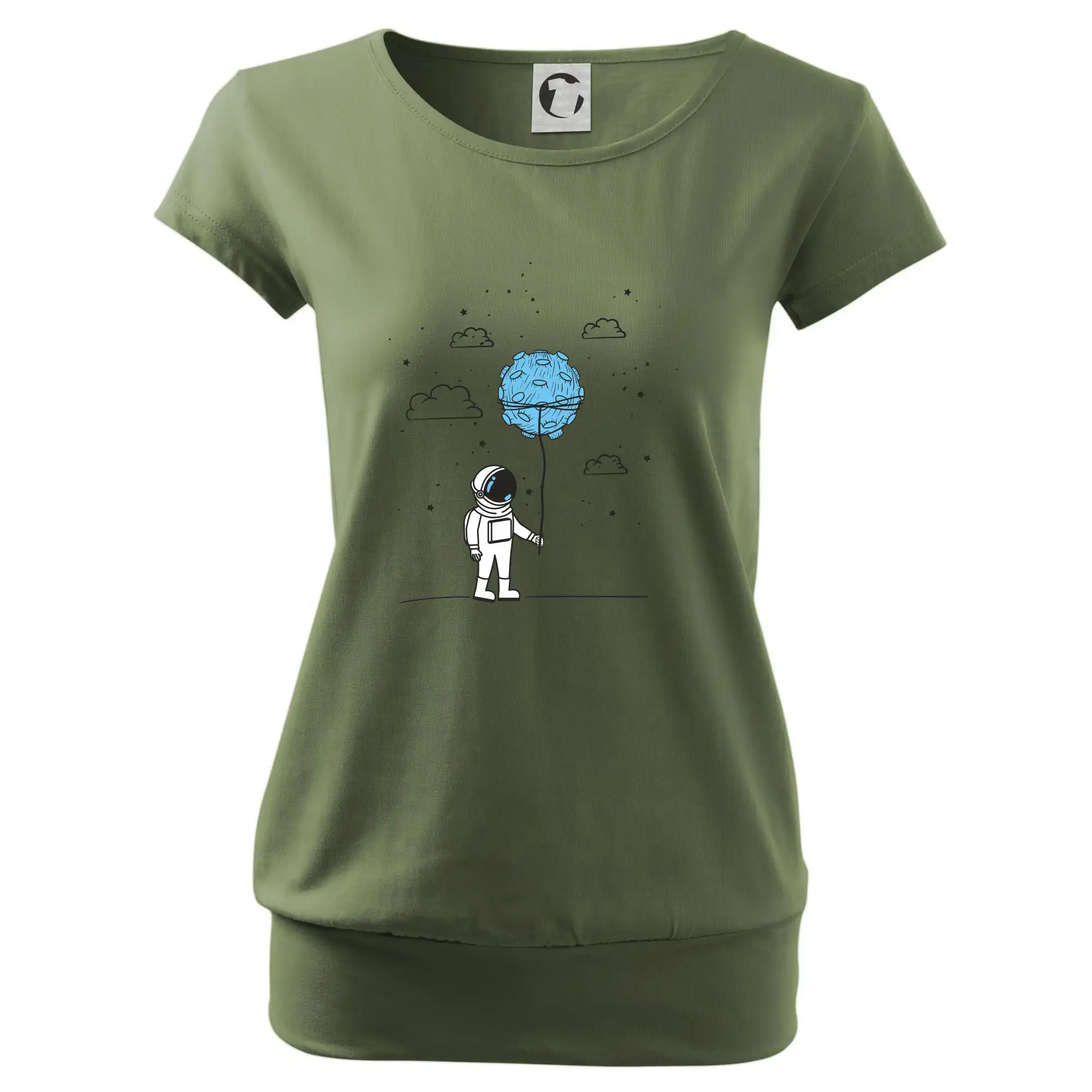 Astronaut s balónkem