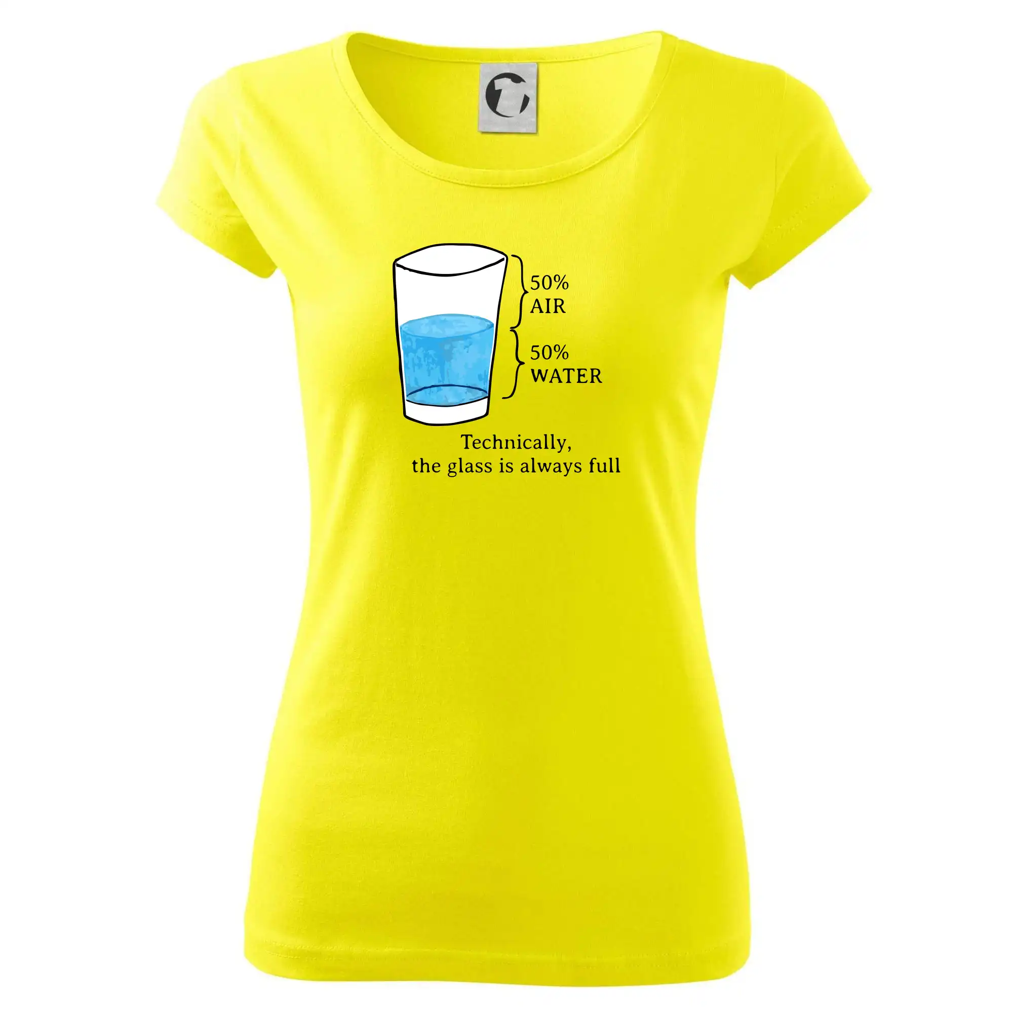 Technically, the glass is always full