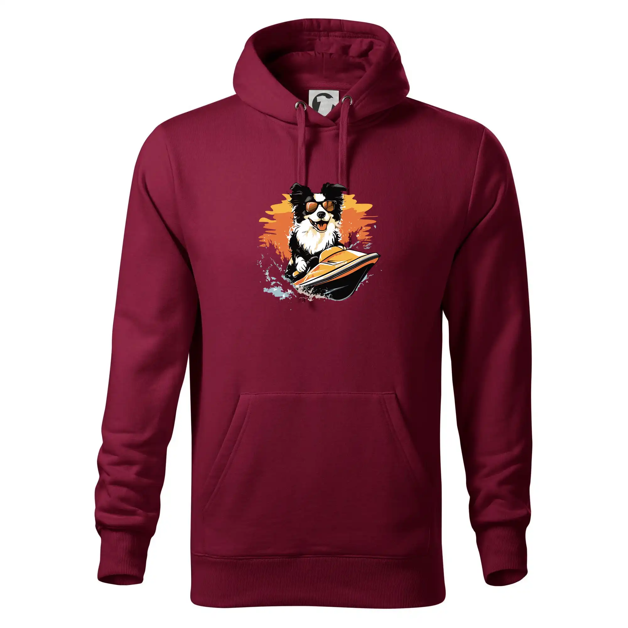 Border Kolie na vodním skútru