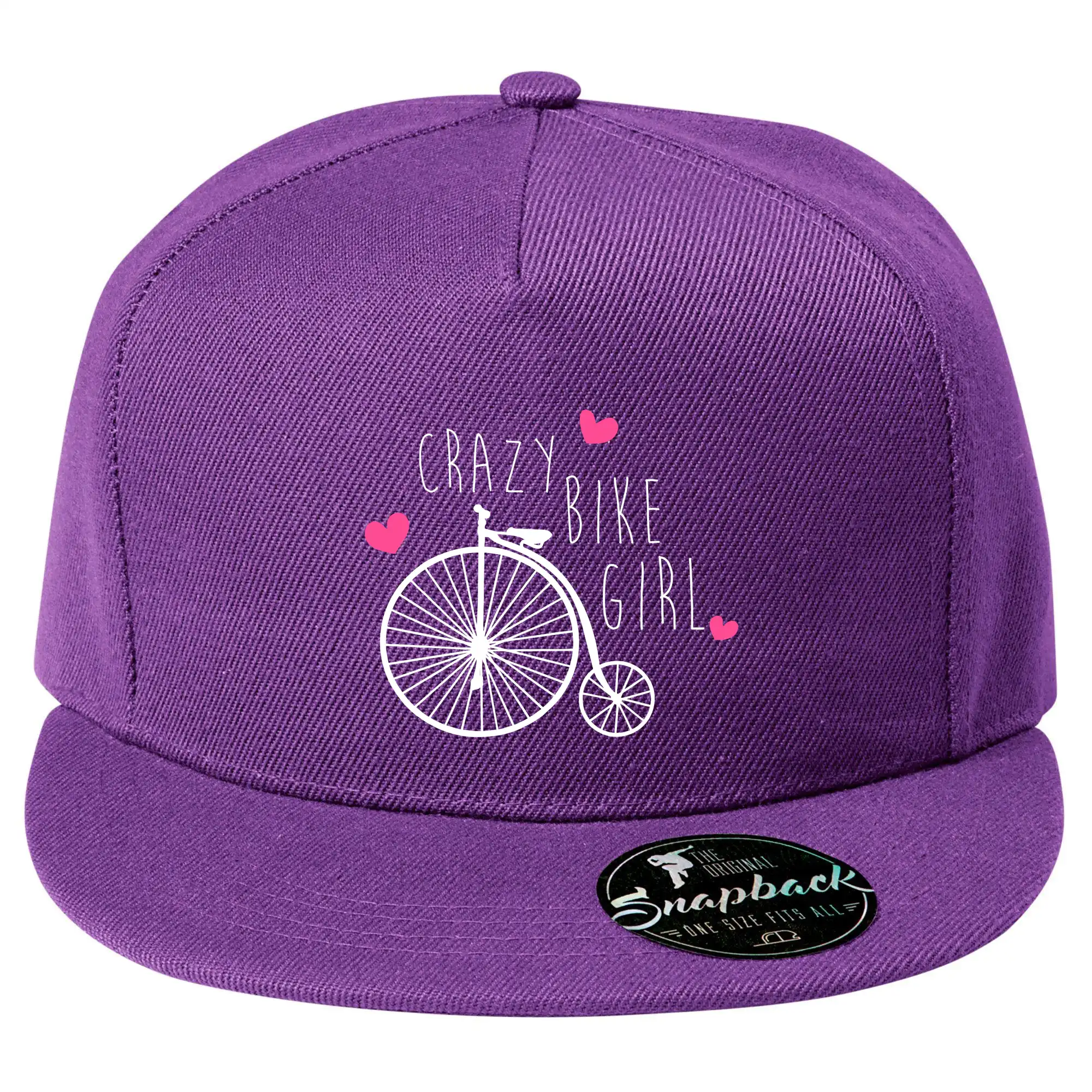 Crazy bike girl