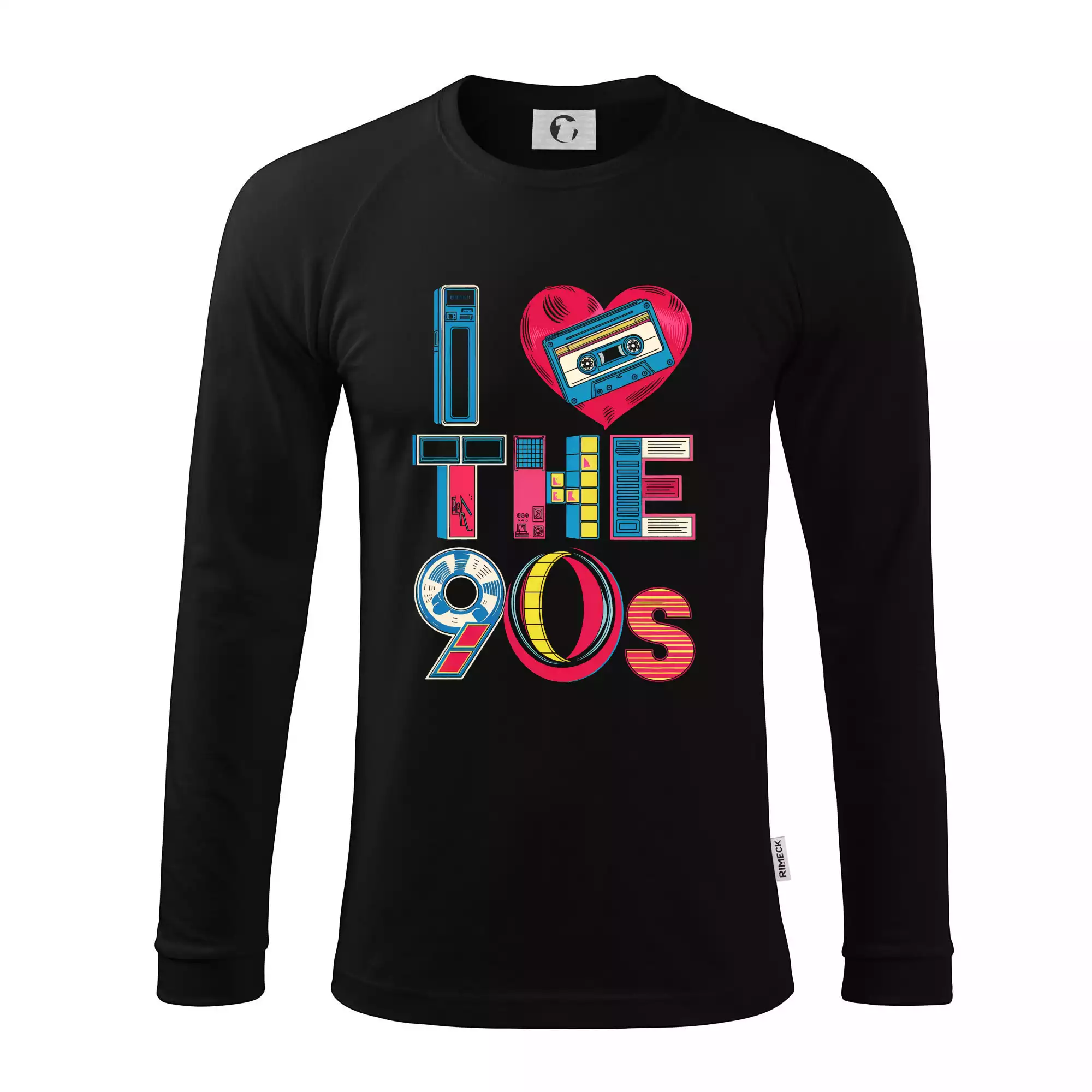 I love 90s - srdce a kazeta