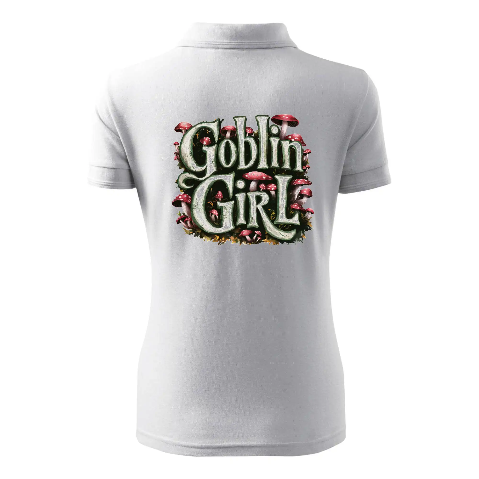Tričká s motívmi ktoré frčia na internete - Goblincore Goblin Girl - Polokošeľa dámska Pique Polo