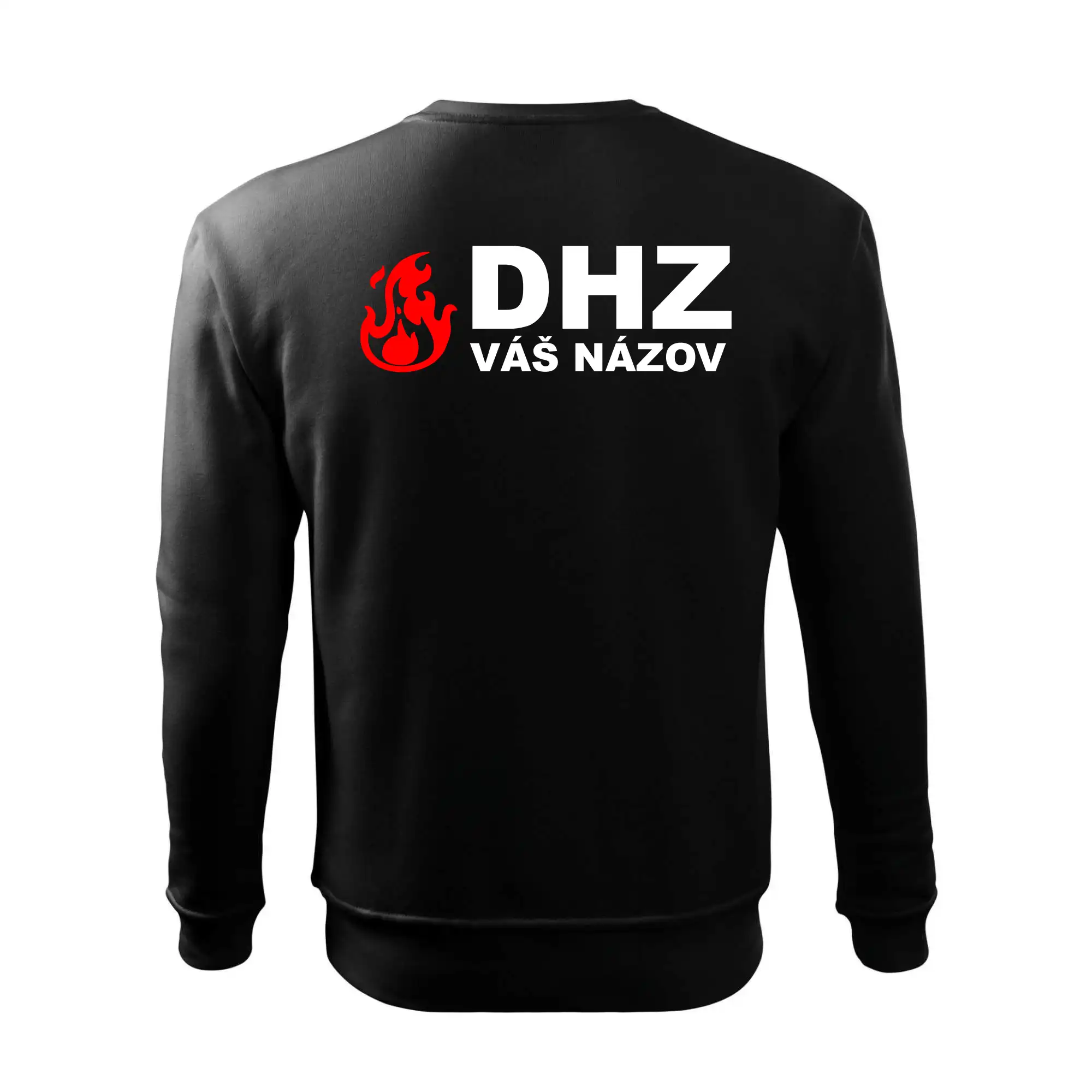 DHZ (oheň, názov sboru - vlastný nápis)