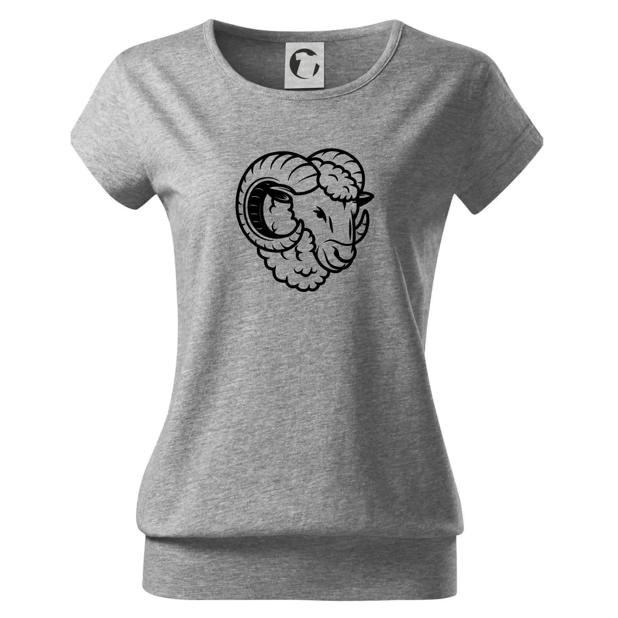 Bílá Hlava berana obrys