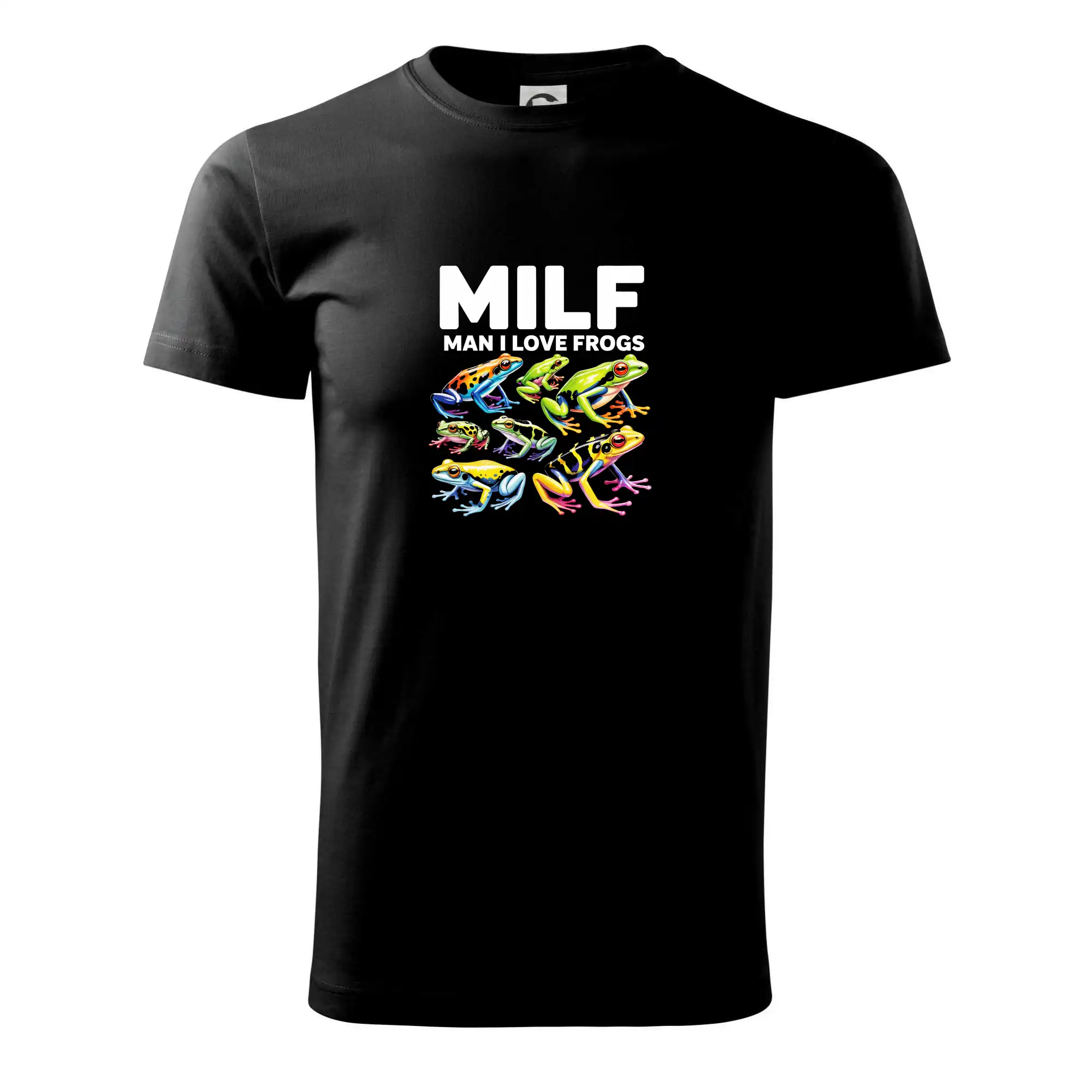 Tričká na párty - MILF Man I Love Frogs - Klasické pánske tričko vyššej gramáže