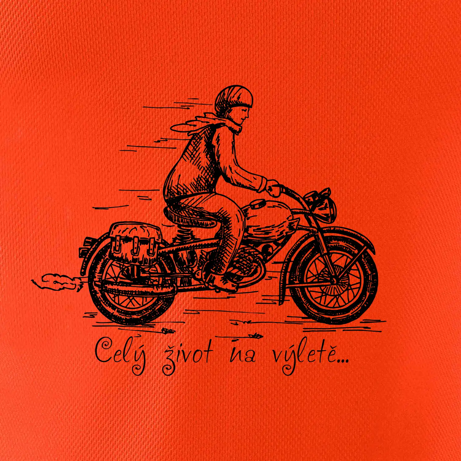 Celý život na výletě - motorka