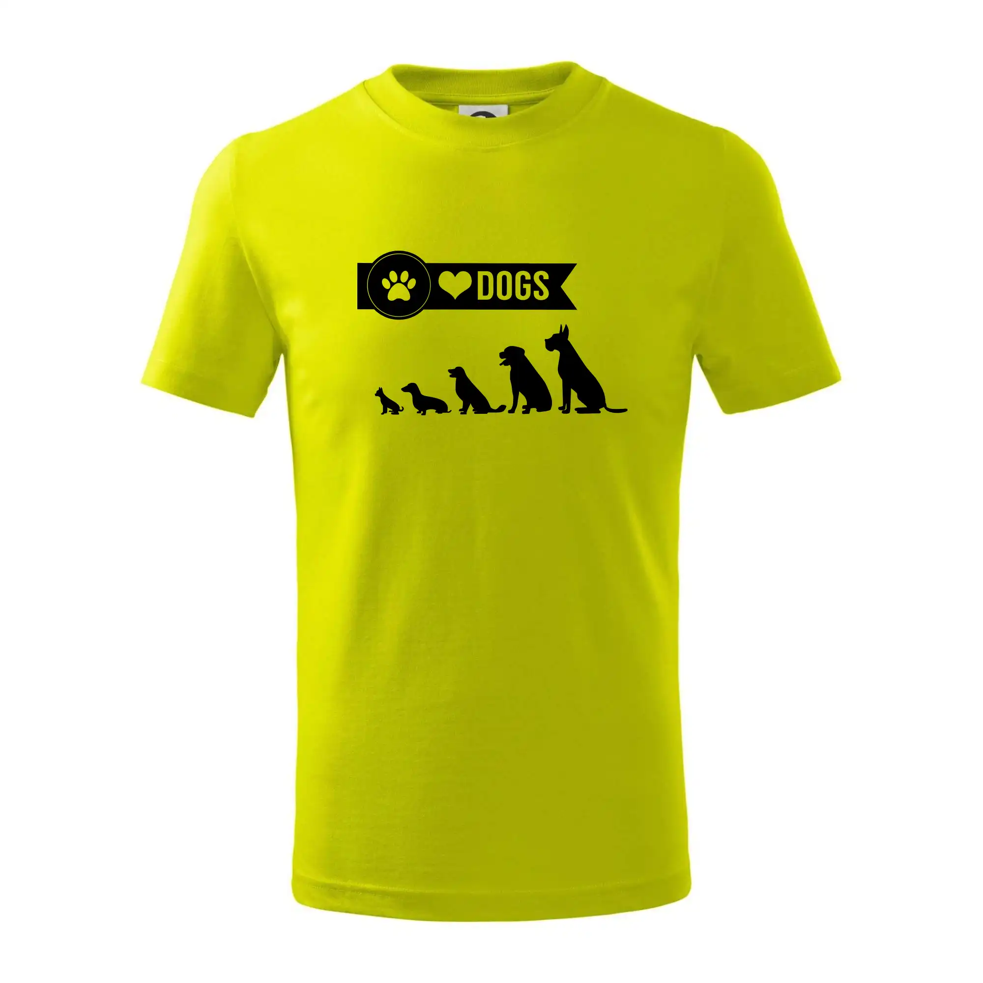 I love dogs - tlapka