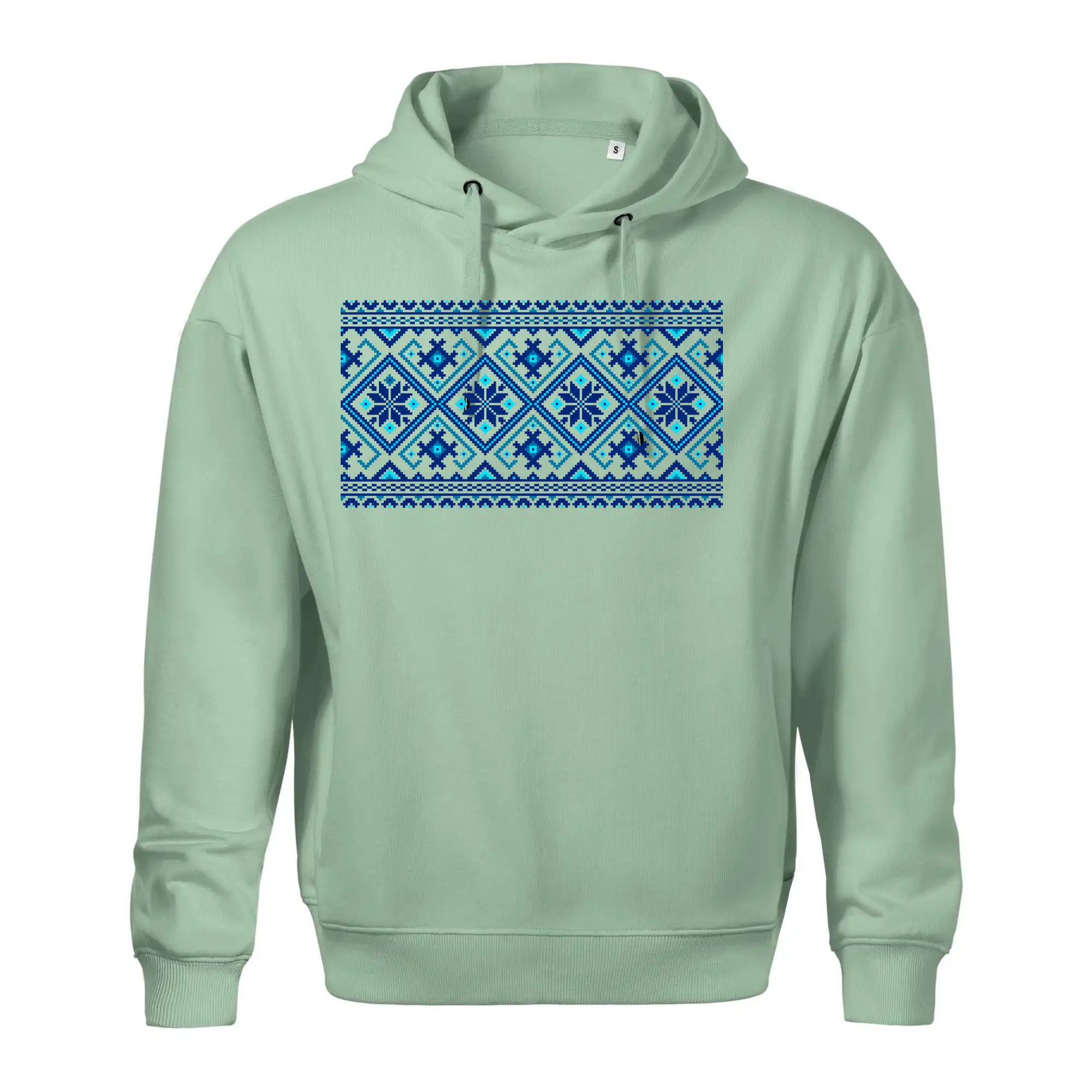 Ukrajinský vzor - modrý