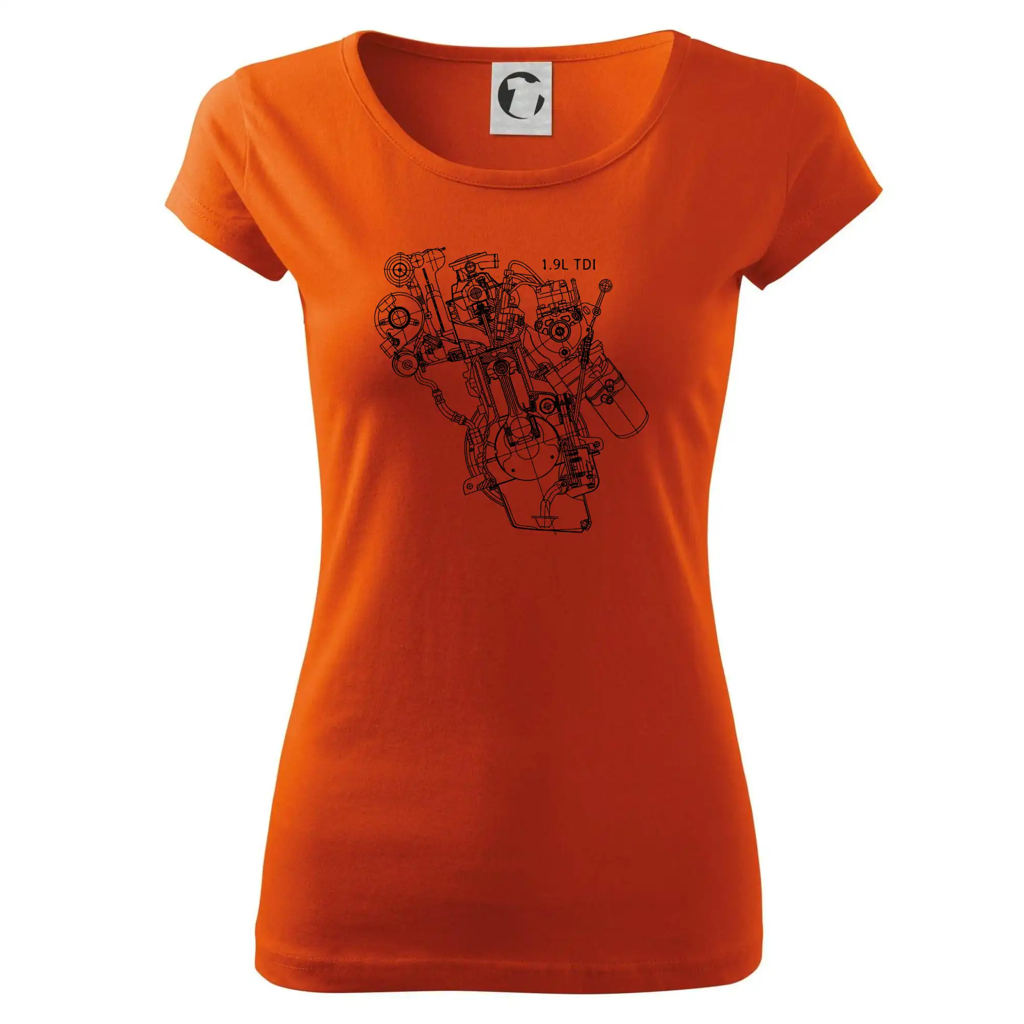 Motor Škoda/ VW 1.9L  TDI z boku