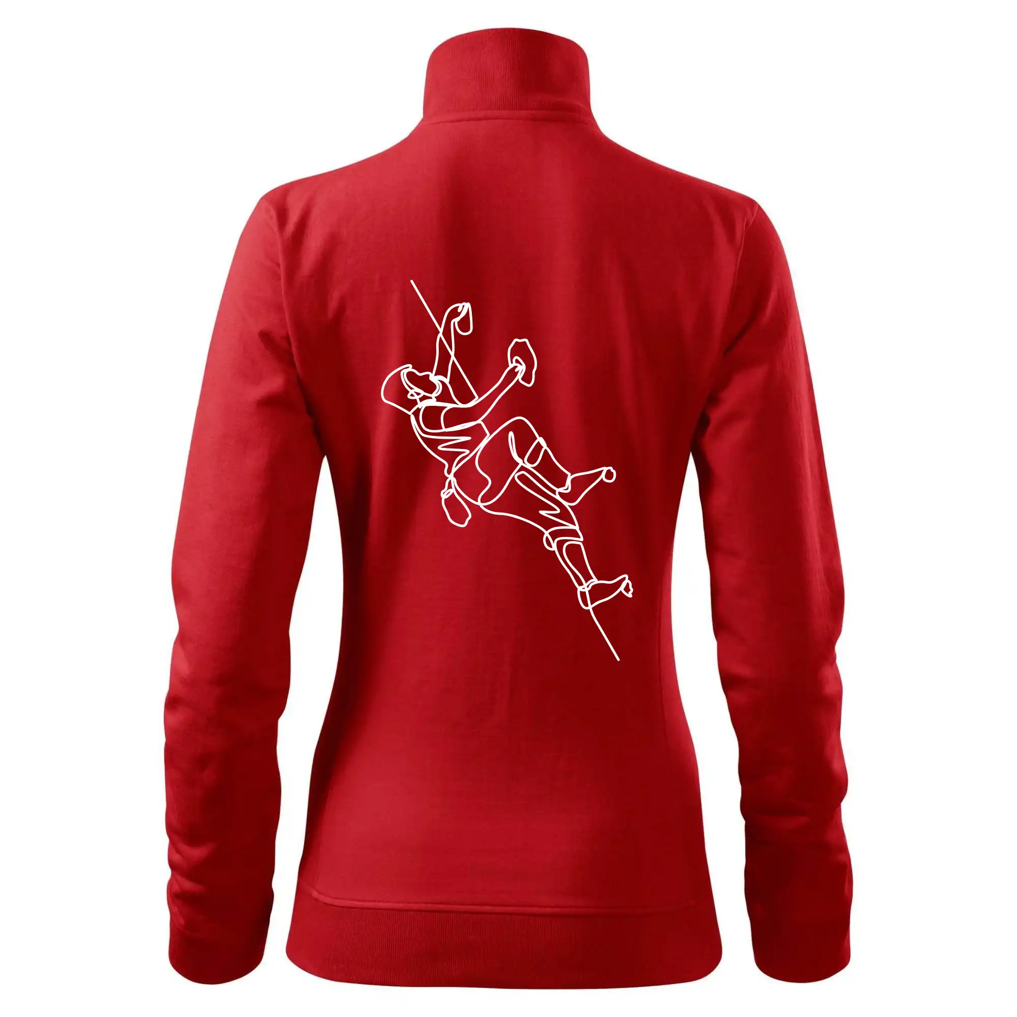 Lezecká stěna jedním tahem