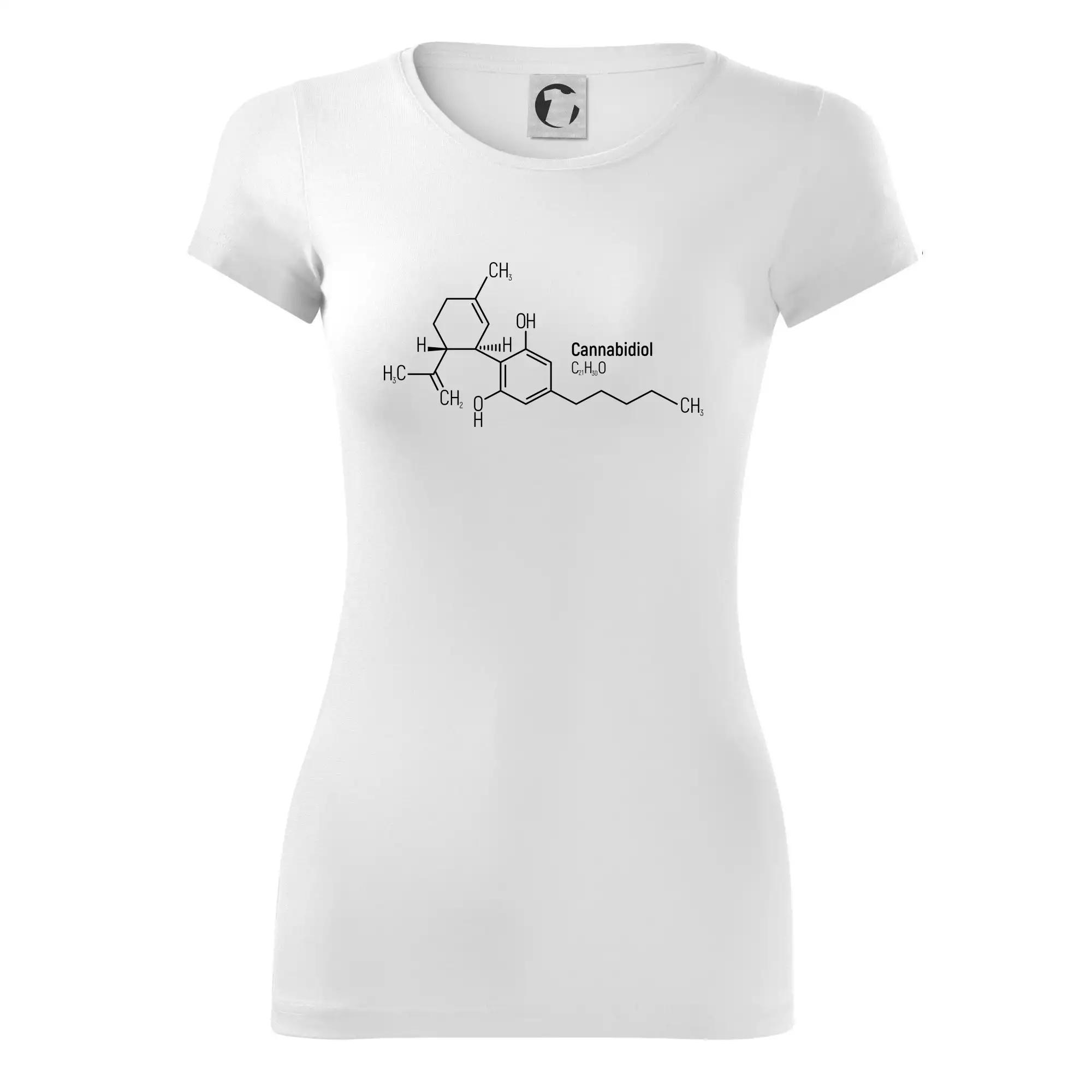 Molekulární struktura CBD (Canabidiol)