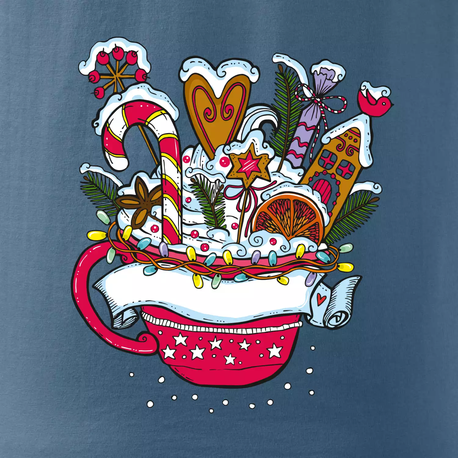 Vianočný Punč - hrnček (Pecka design)